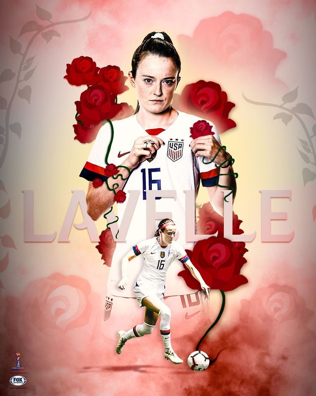 FOX Soccer on Instagram: “ROSE LAVELLE! EVERY ROSE HAS ITS GOAL! 2- USA!