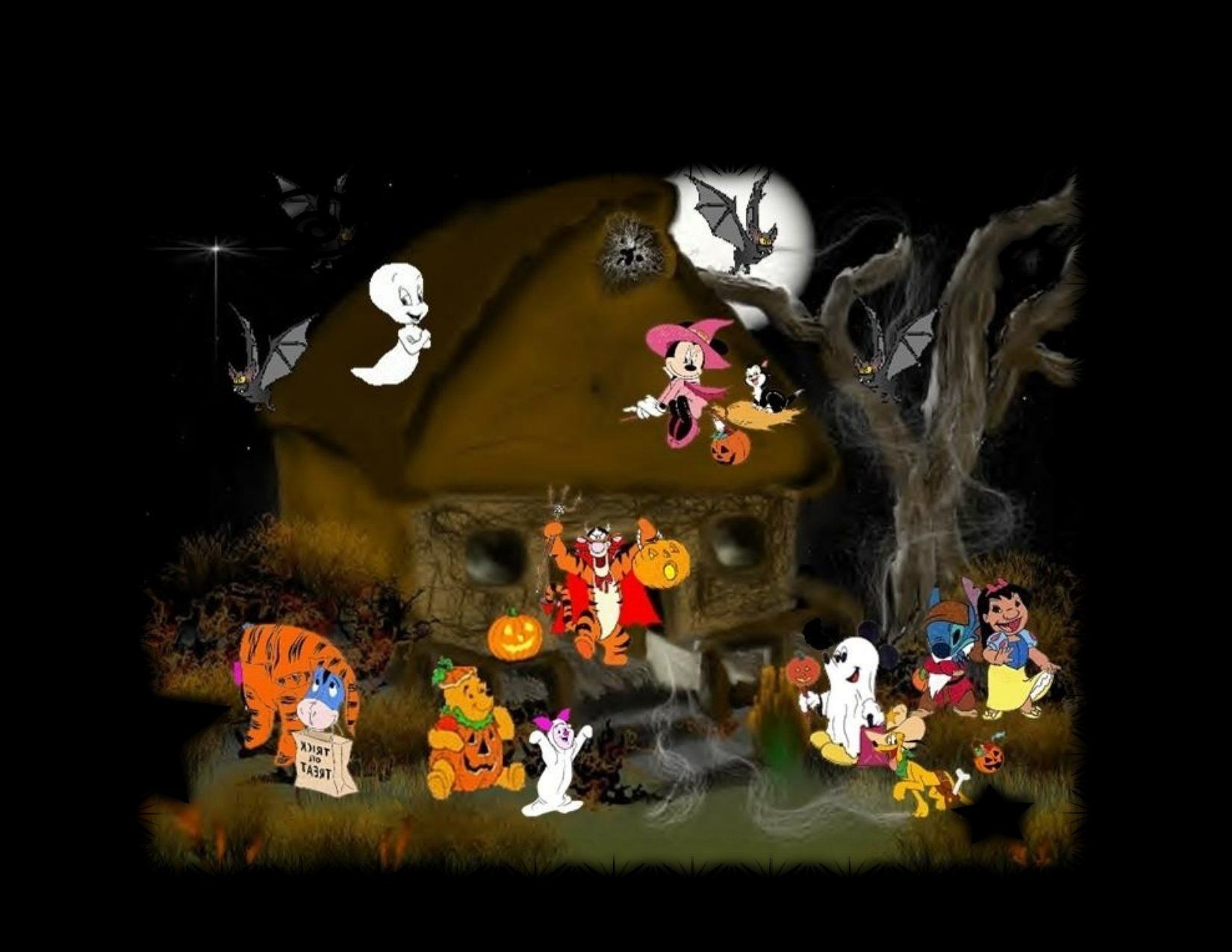 Halloween Background (1650×1275). Halloween Desktop Wallpaper, Halloween Wallpaper, Disney Halloween