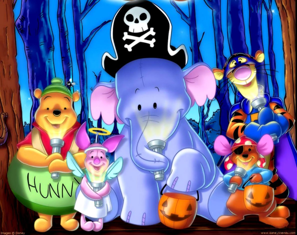 Halloween Cartoons Desktop Wallpaper