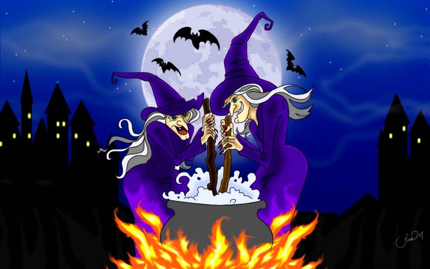 Halloween Wallpaper Free Image Animated HD Wallpaper