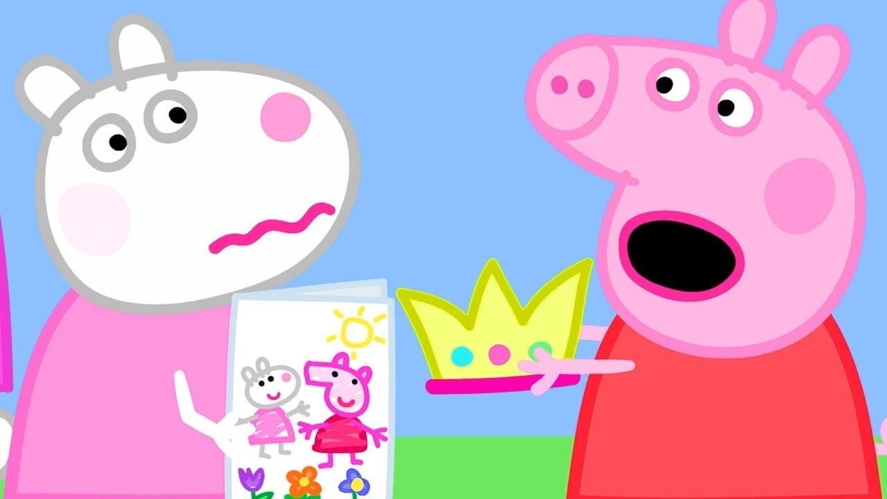 Peppa Pig Full Episodes. Suzy Goes Away. Cartoons for Children