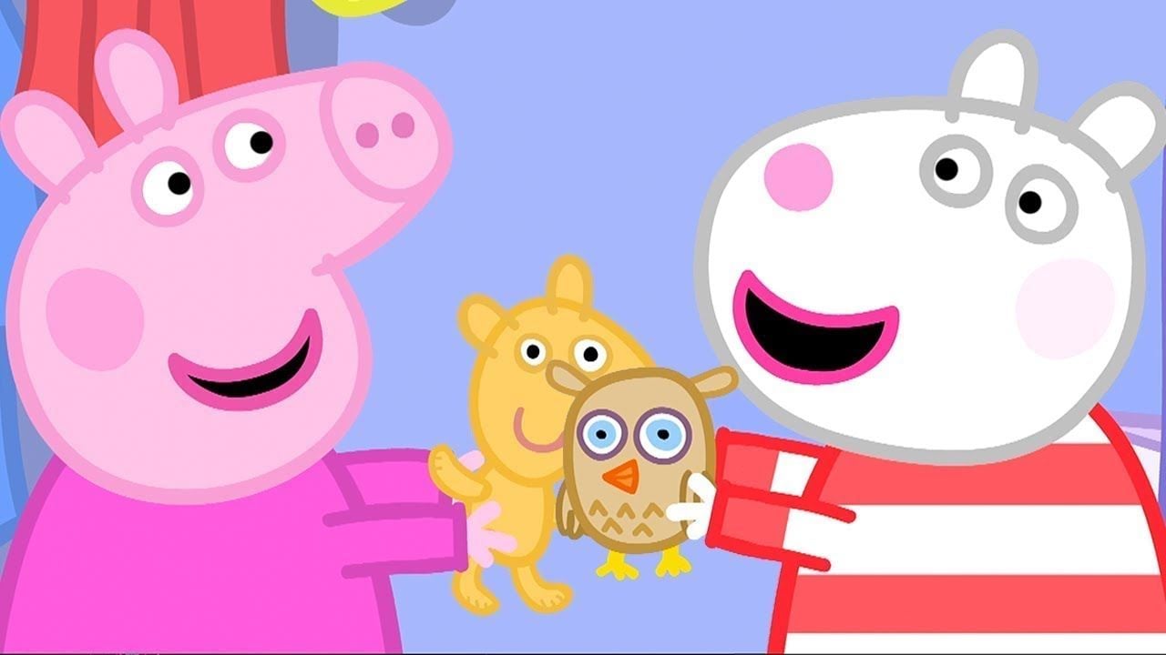 Peppa Pig English Episodes. Peppa Pig&;s Sleepover. Peppa Pig Official. Peppa Pig Channel. p. Peppa pig image, Peppa pig, Peppa pig stickers
