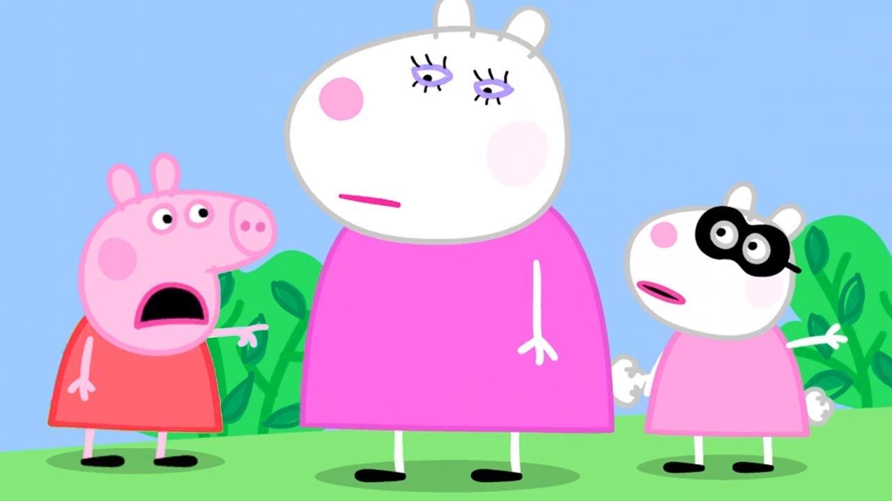 Peppa Pig Official Channel. Peppa Pig and Suzy Sheep's Secret Club. Peppa pig, Peppa, Pig