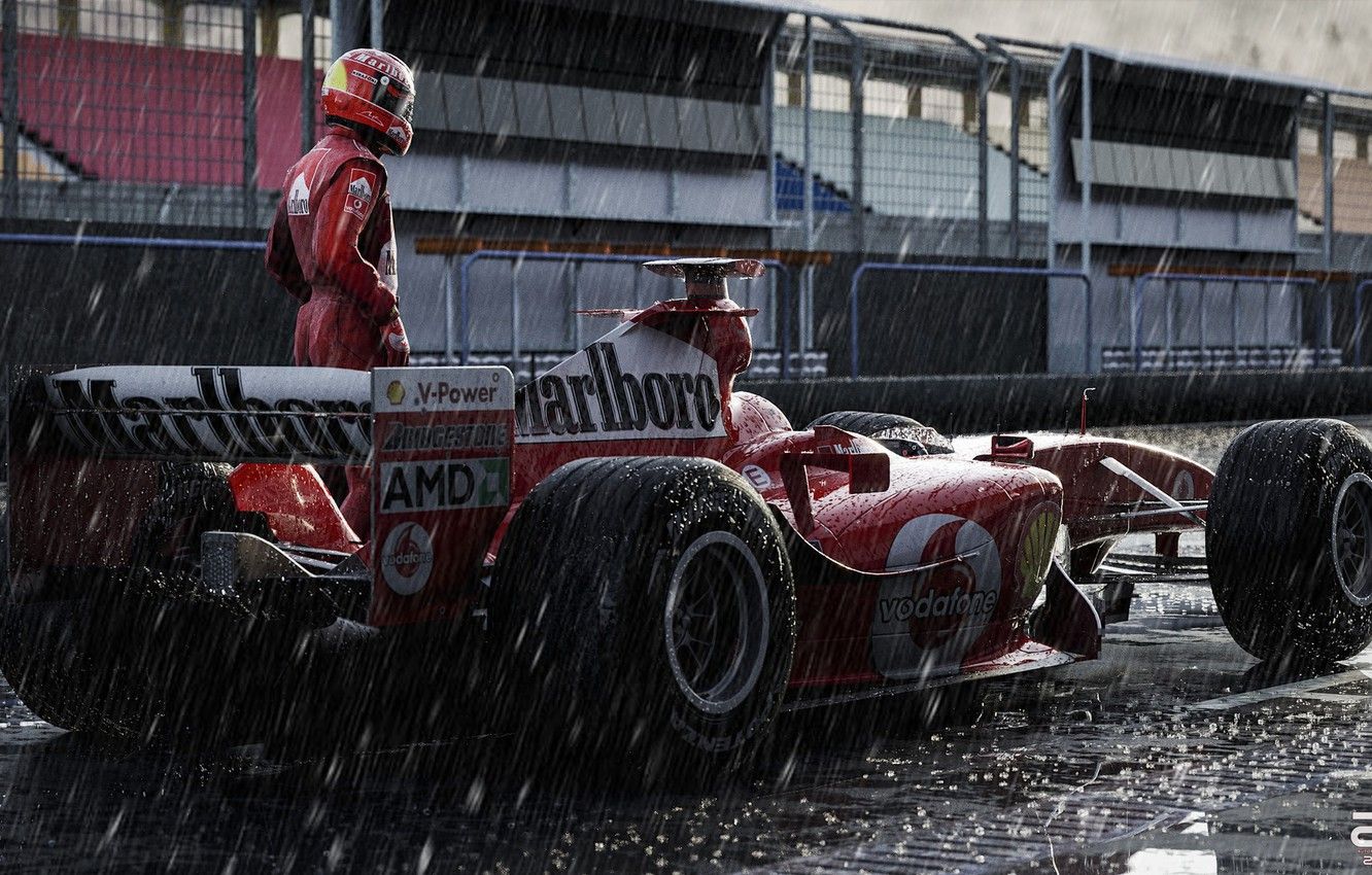 Wallpaper Sport, Machine, Formula The car, Schumacher, Michael Schumacher, Michael Schumacher, Rendering, Schumacher, The shower, Sports car, Vehicles, Transport, Transport & Vehicles, Zoki Nanco, by Zoki Nanco image for desktop, section