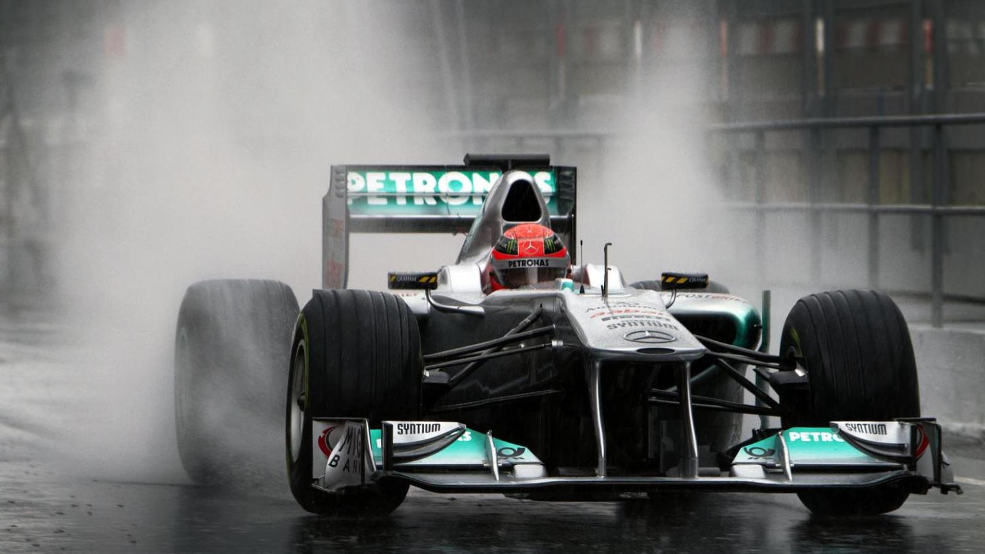 Michael Schumacher to lap Nurburgring in 2011 Mercedes W02 F1 car