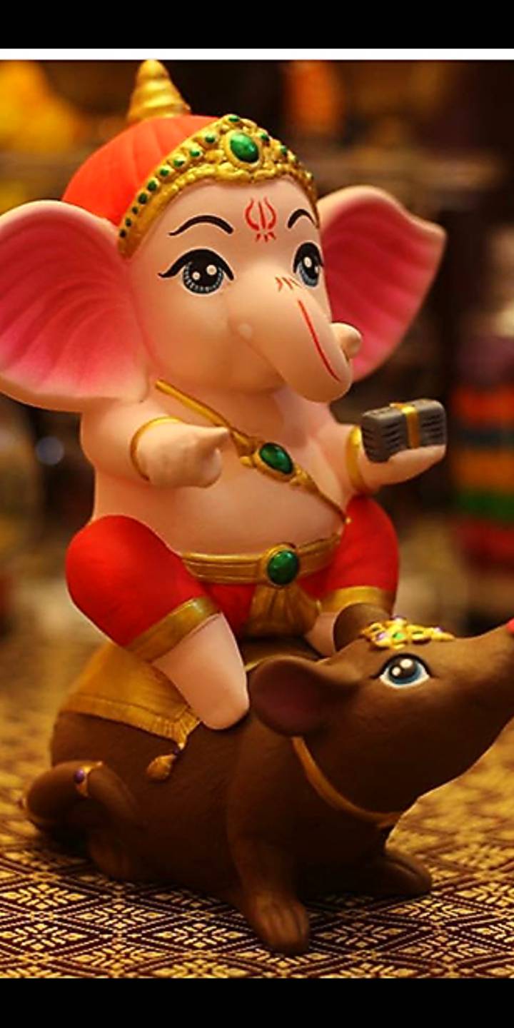 Cute Lord Baby Ganesha Wallpaper
