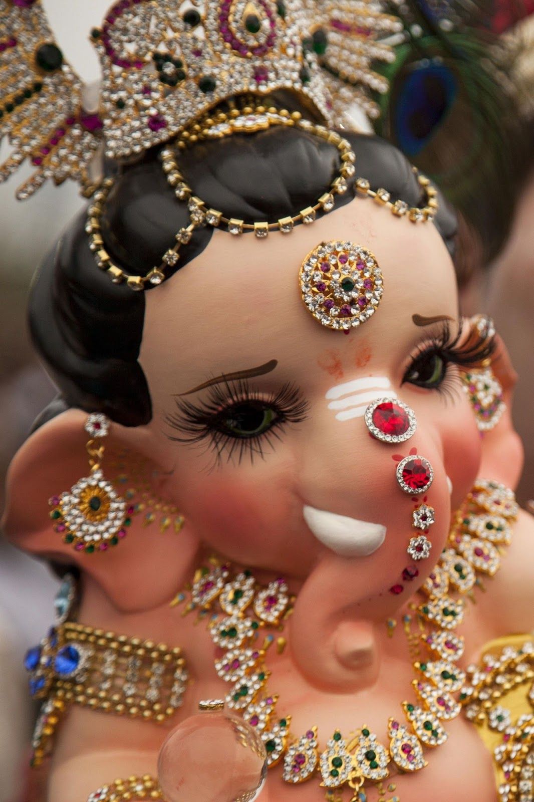 Cute Lord Ganesha HD Wallpaper, Happy Ganesh Chaturthi 2020