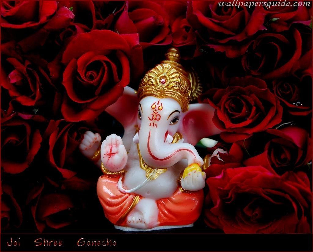 Cute Full HD Ganesh HD Wallpaper