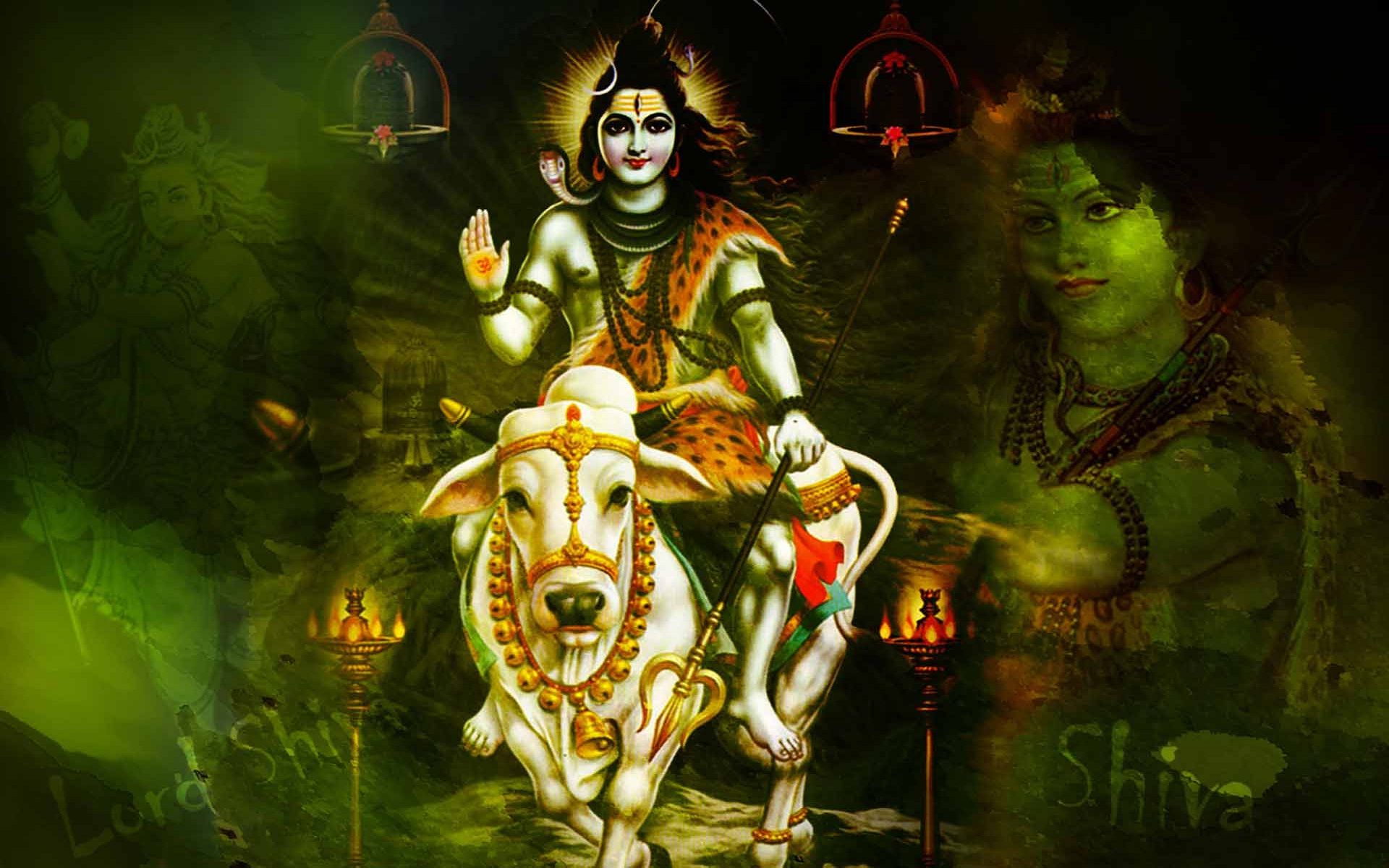 Happy Shravan Mas Wishes Latest Shivji Wallpaper Free Shiva On Nandi