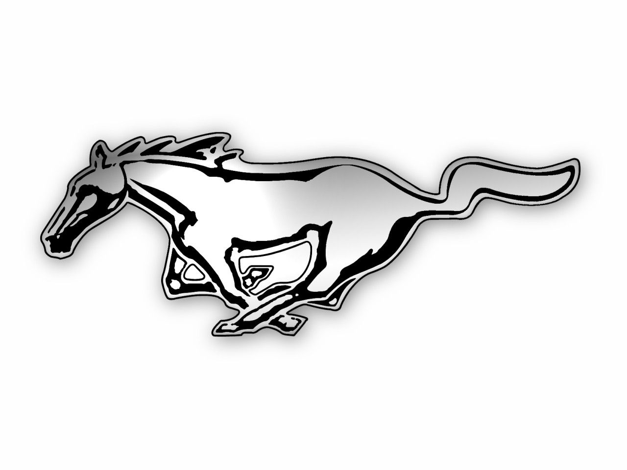 Mustang horse Logos