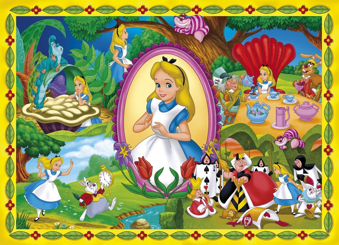 Zendha: Alice In Wonderland Wallpaper Disney