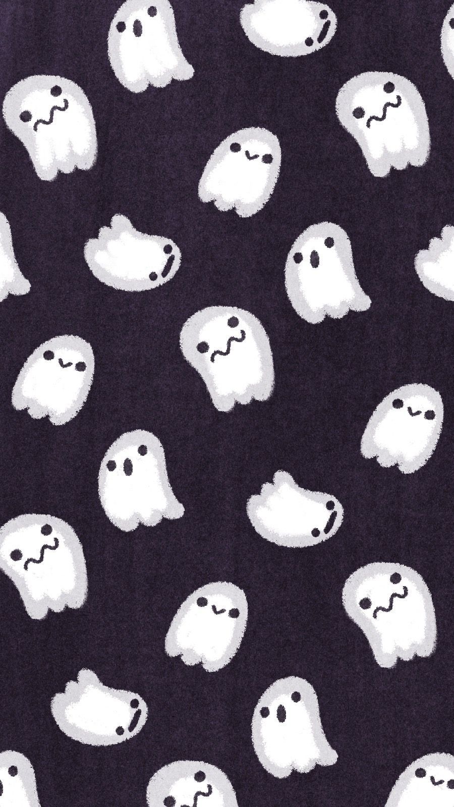 Halloween Ghost Fabric Wallpaper and Home Decor  Spoonflower