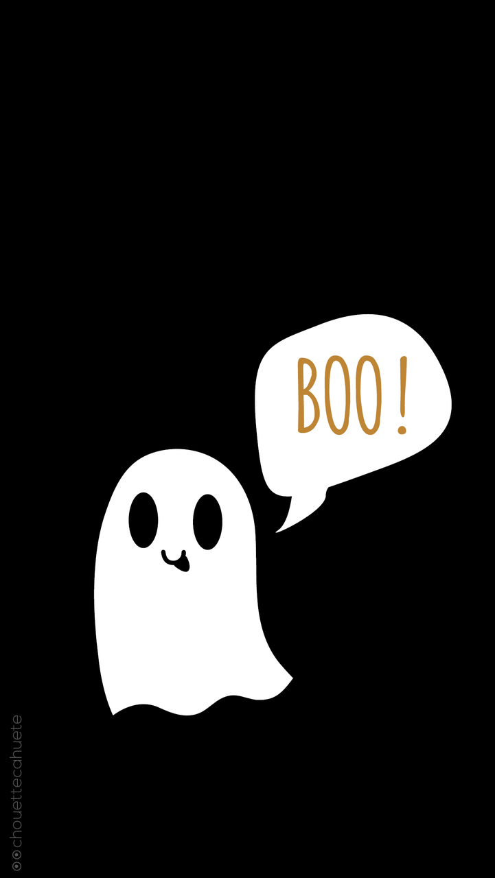 cute halloween ghost shared