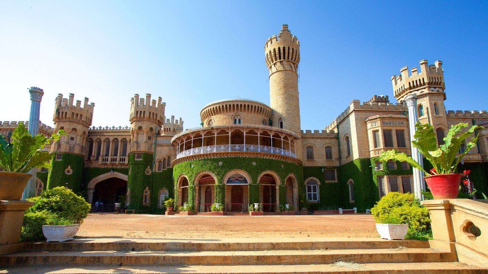 Bangalore Palace arquitectura wallpaperx900