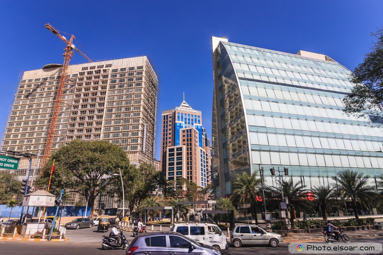 Bangalore City. India & Wallpaper