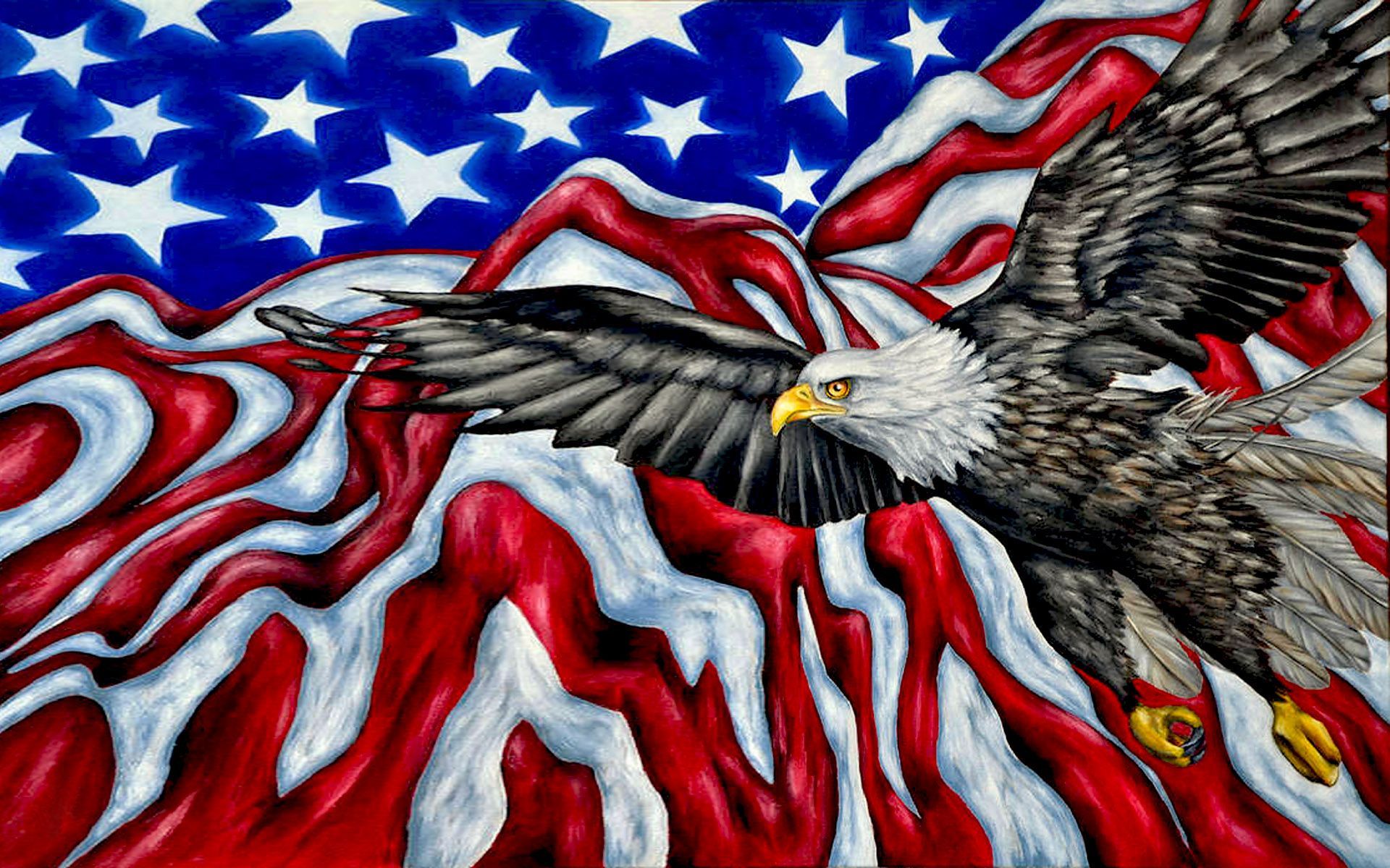 Us Eagle Flag Wallpaper Free Us Eagle Flag Background