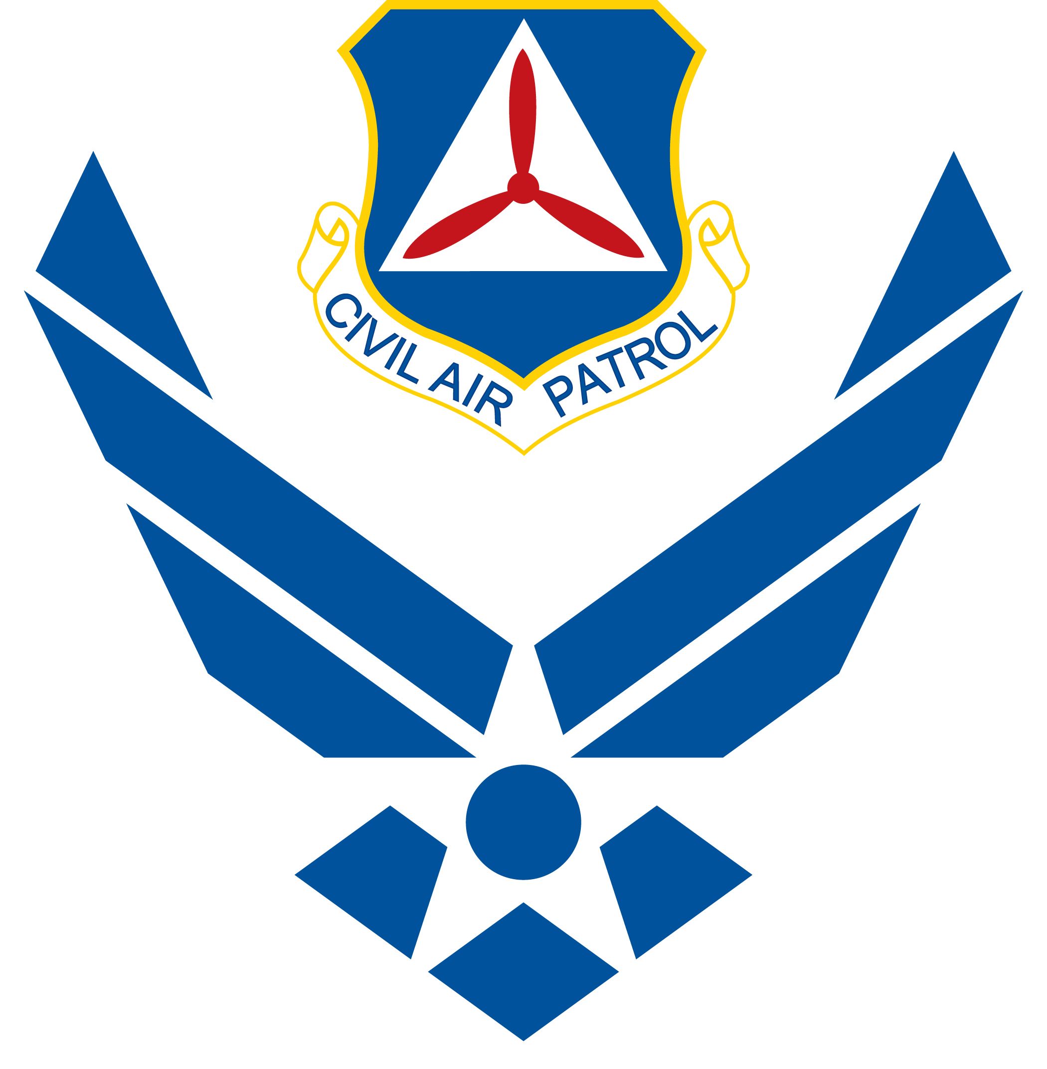 Air Force Symbol with cradled Civil Air Patrol shield