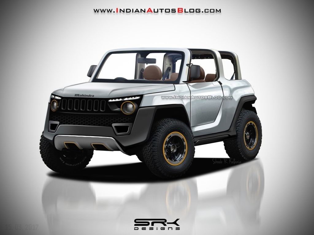 This Digitally Rendered 2020 Mahindra Thar Will Make You Want To Order One Right Away