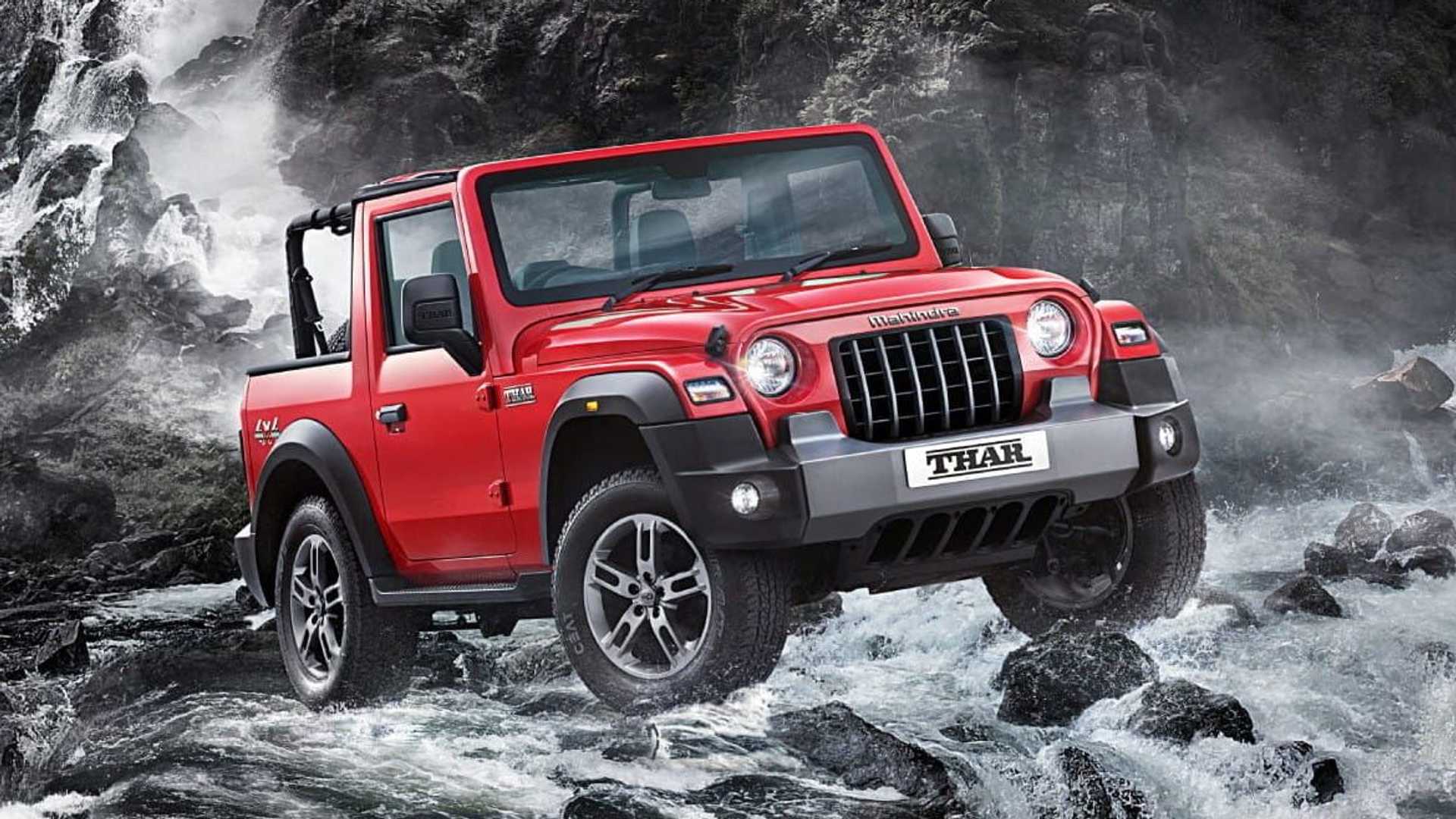 Get out of the Way Ford Bronco, Jeep's Wrangler Has Been Cloned as Mahindra Thar