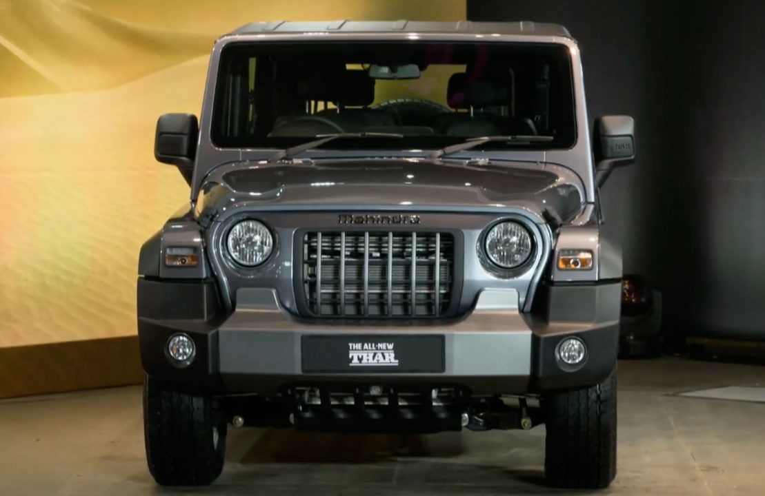 New Mahindra Thar Revealed; Gets Hard Top, Convertible Top & Soft Top