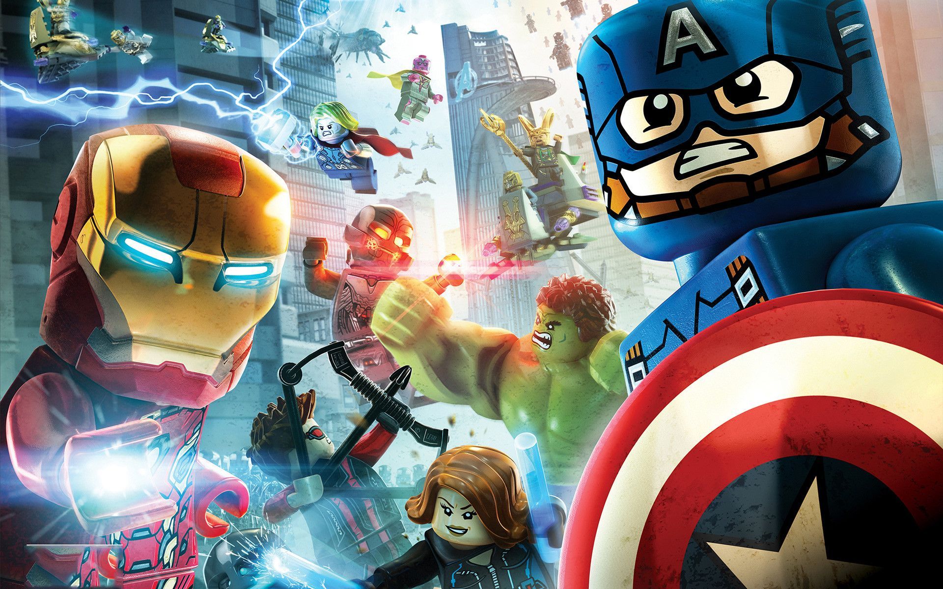 LEGO Marvel Avengers Wallpaper Free LEGO Marvel Avengers Background