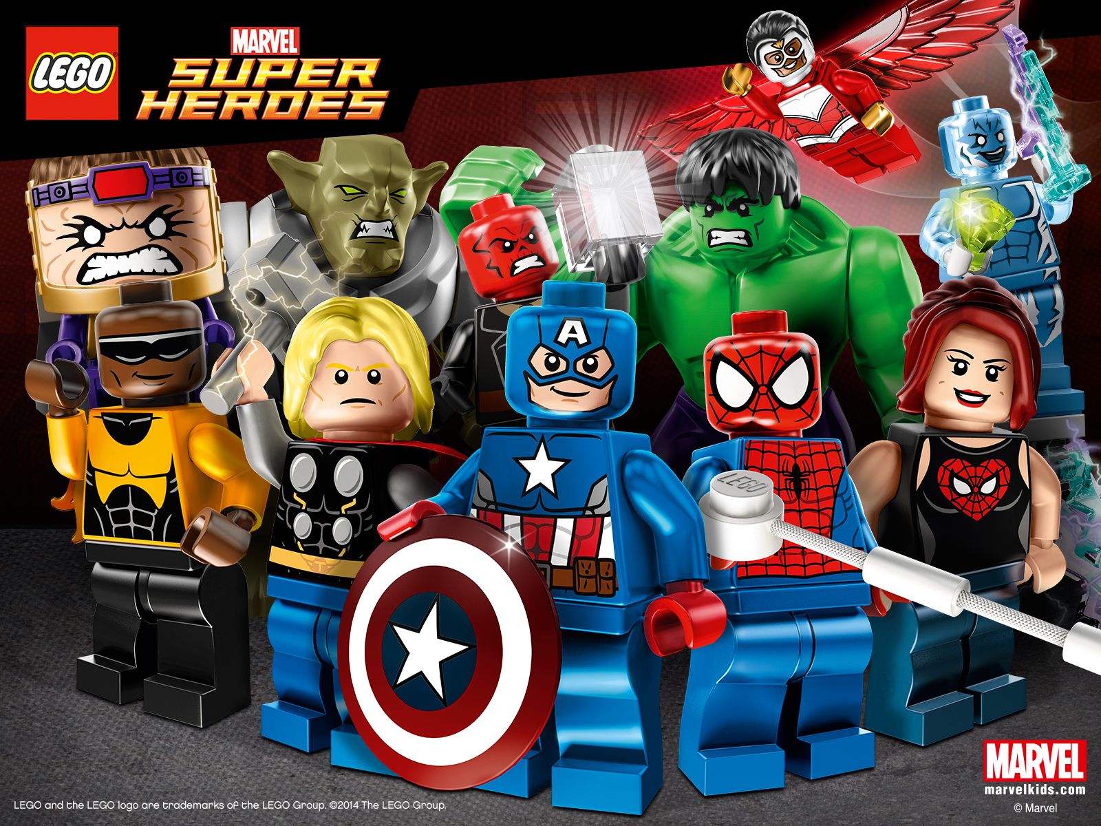 Lego Superheroes HD Wallpaper