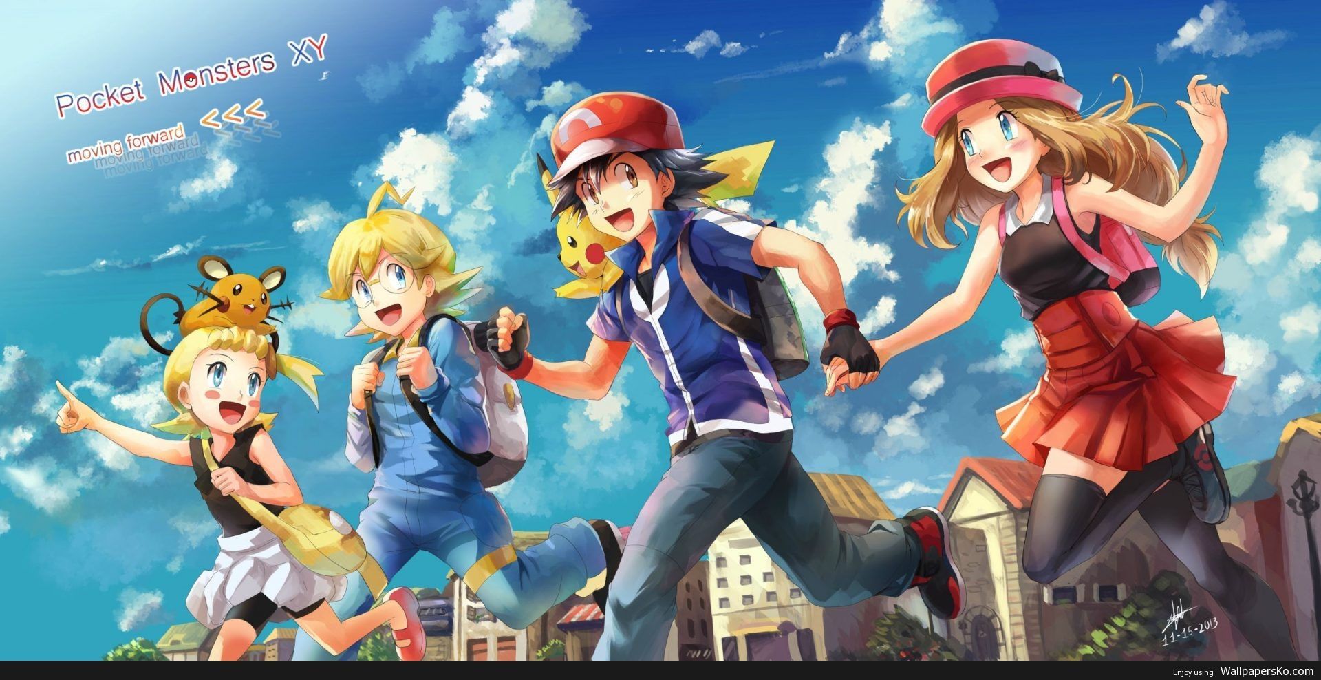 Pokemon Xy Anime Download /pokemon Xy Anime Download HD Wallpaper Download. Pokemon Ash And Serena, Pokemon Movies, Pokemon