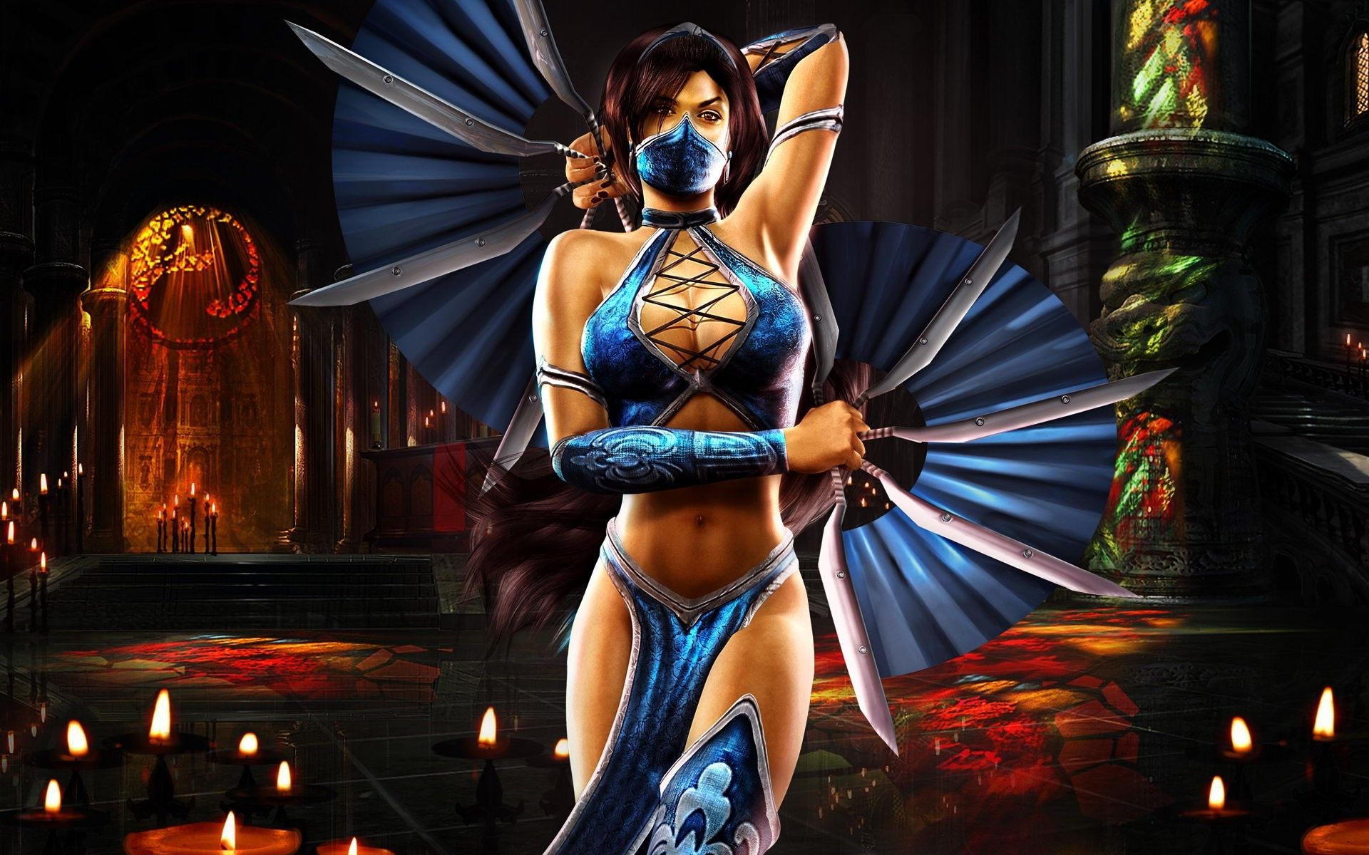 Mortal Kombat, Video Games, Kitana Wallpaper HD / Desktop and Mobile Background