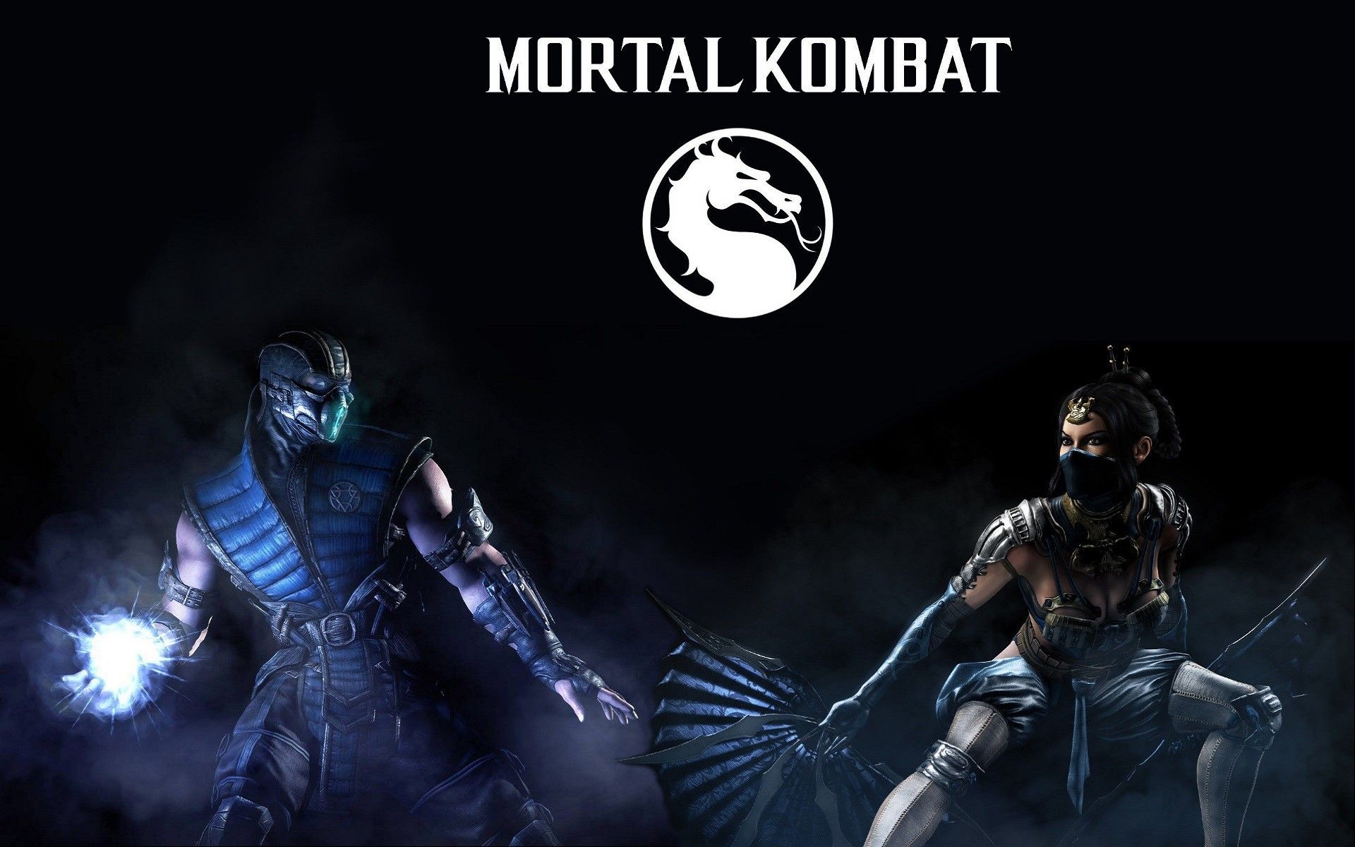Sub Zero, Kitana, Mortal Kombat X, Mortal Kombat, Dragon, Mist, Video Games Wallpaper HD / Desktop and Mobile Background
