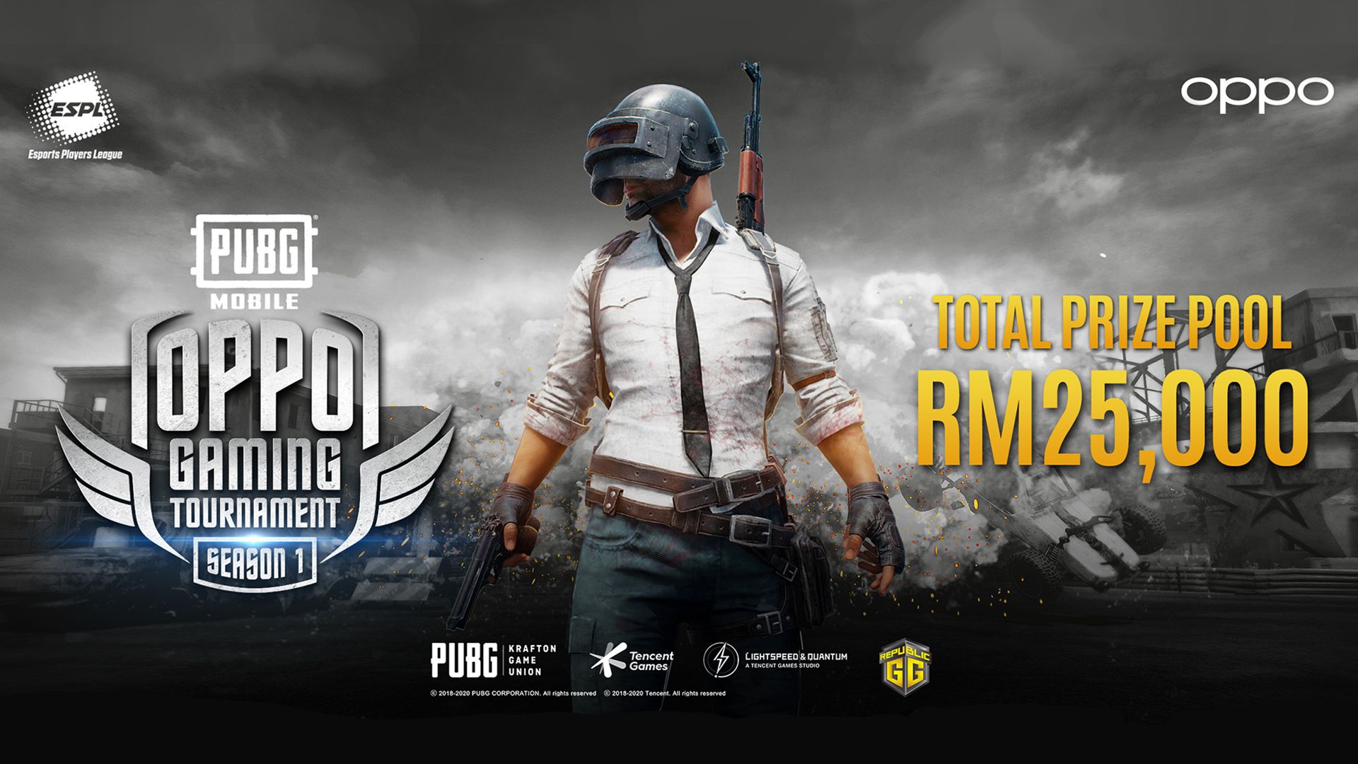 Oppo Launches PUBG eSports Tournament with ESPL and Digi with prizes worth up to RM000