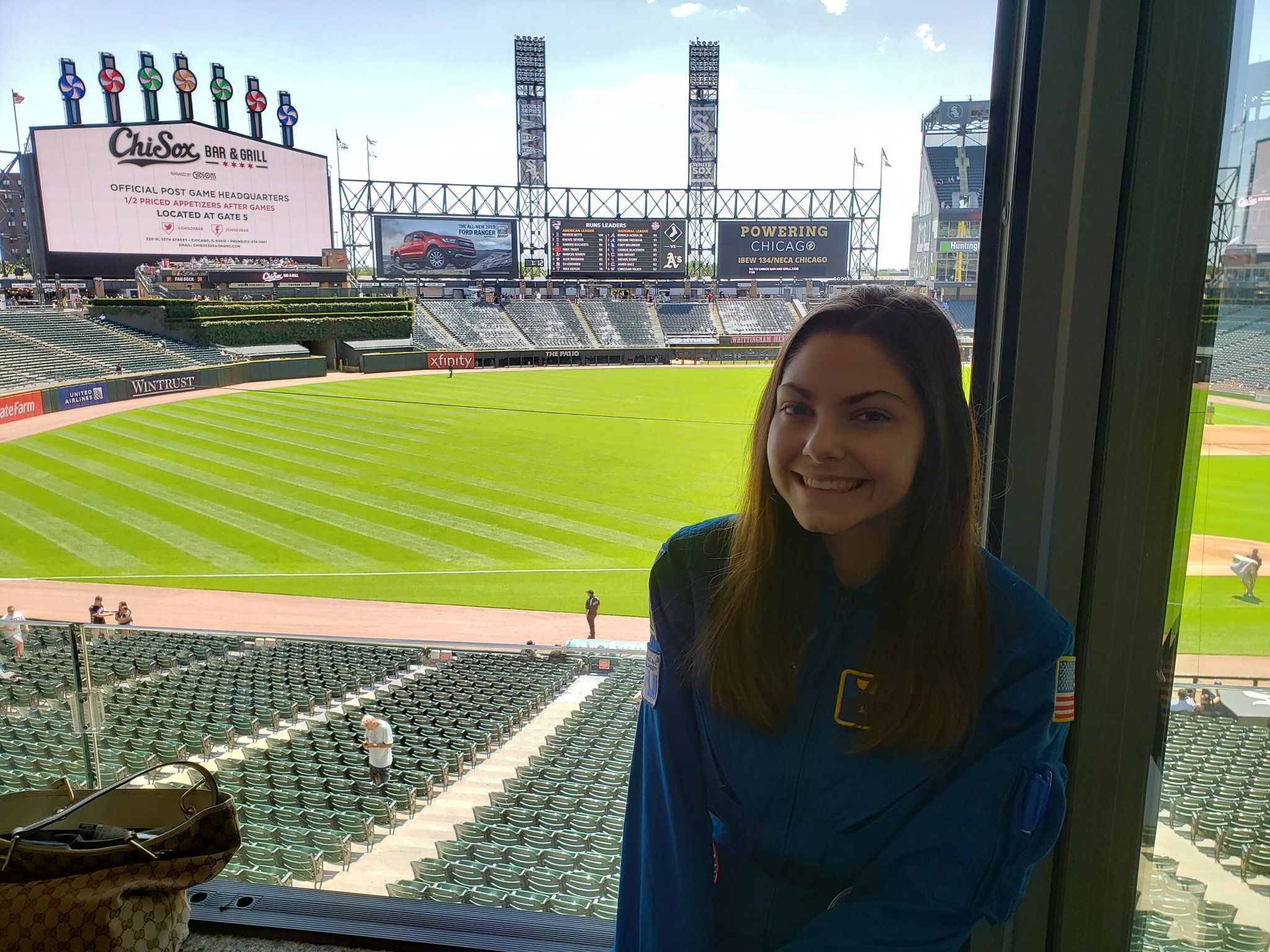 Alyssa Carson to go on the field at the Chicago White Sox game