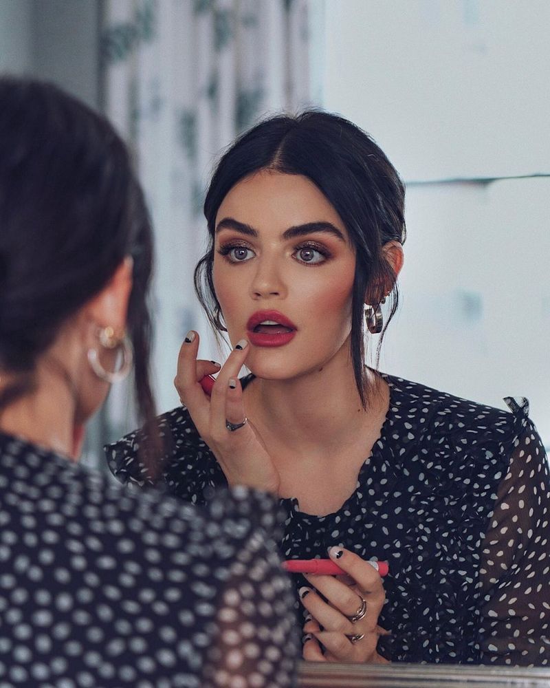 Lucy Hale on Instagram: “eyebrows are sisters, not twins