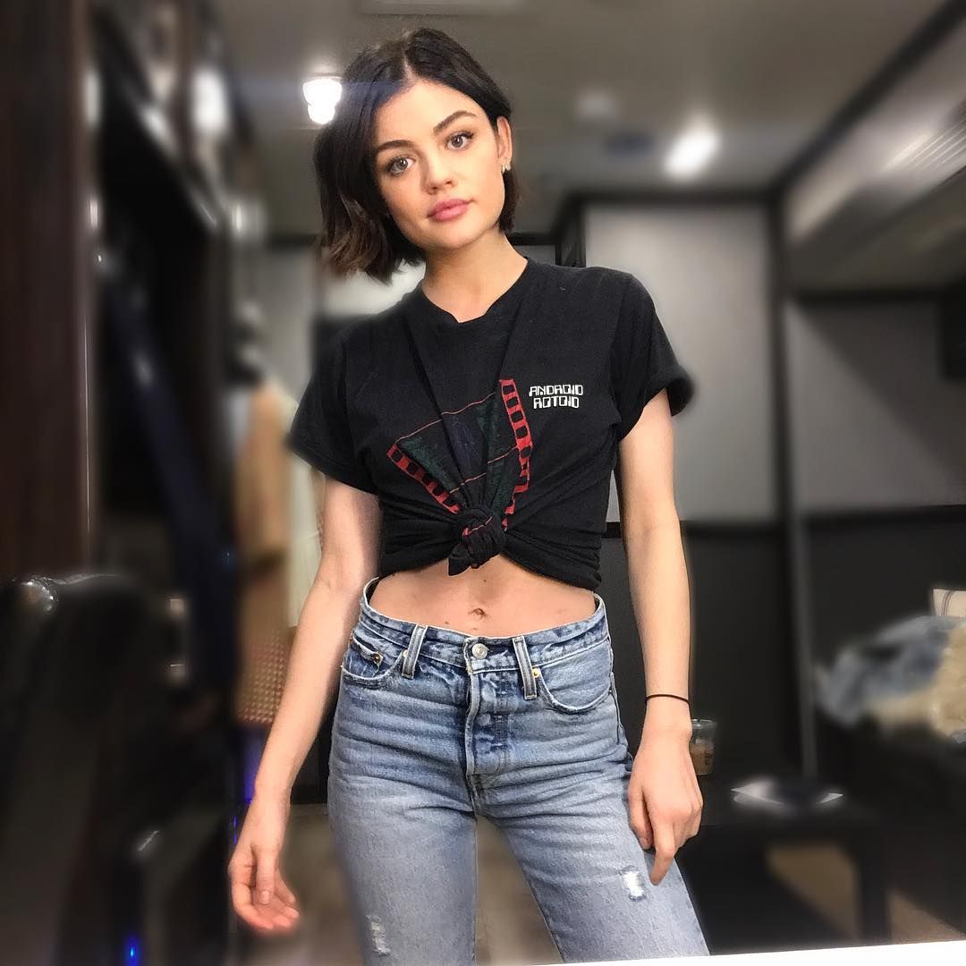 Instagram post by Lucy Hale • Nov 2017 at 3:10am UTC. Lucy hale outfits, Lucy hale style, Lucy hale haircut