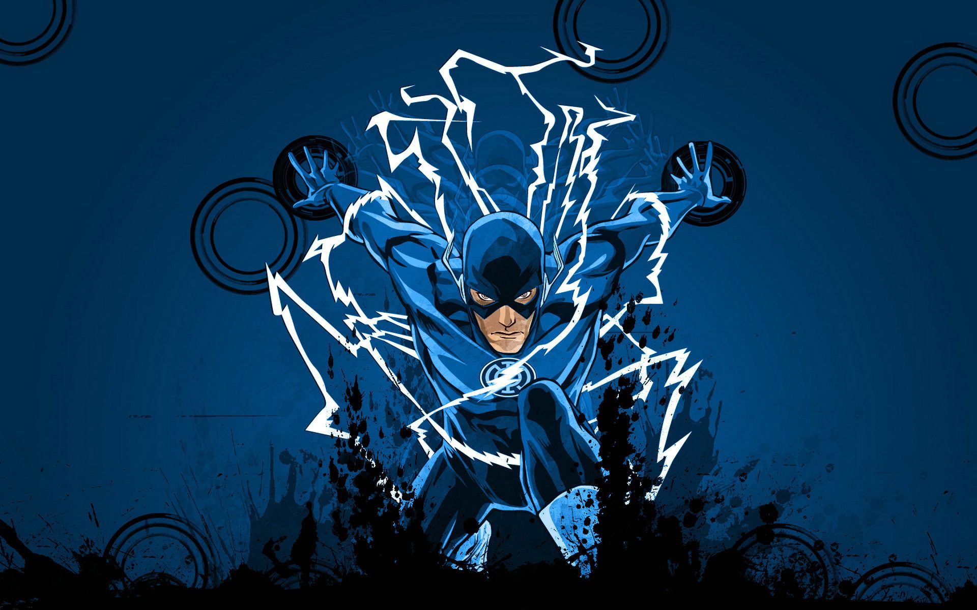 Blue Lantern Wallpaper