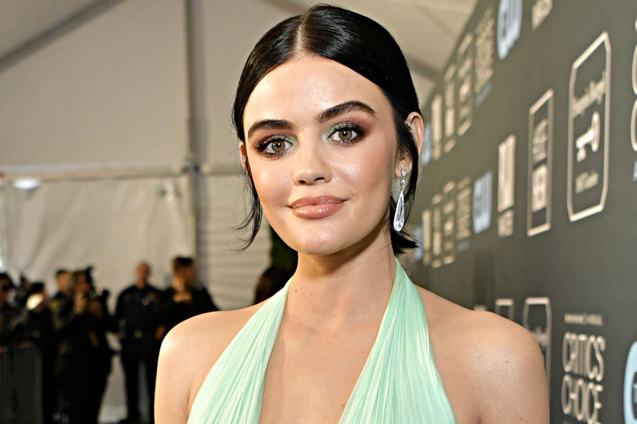 Lucy Hale Debuted A Faux Hawk In Her Latest Photo Shoot