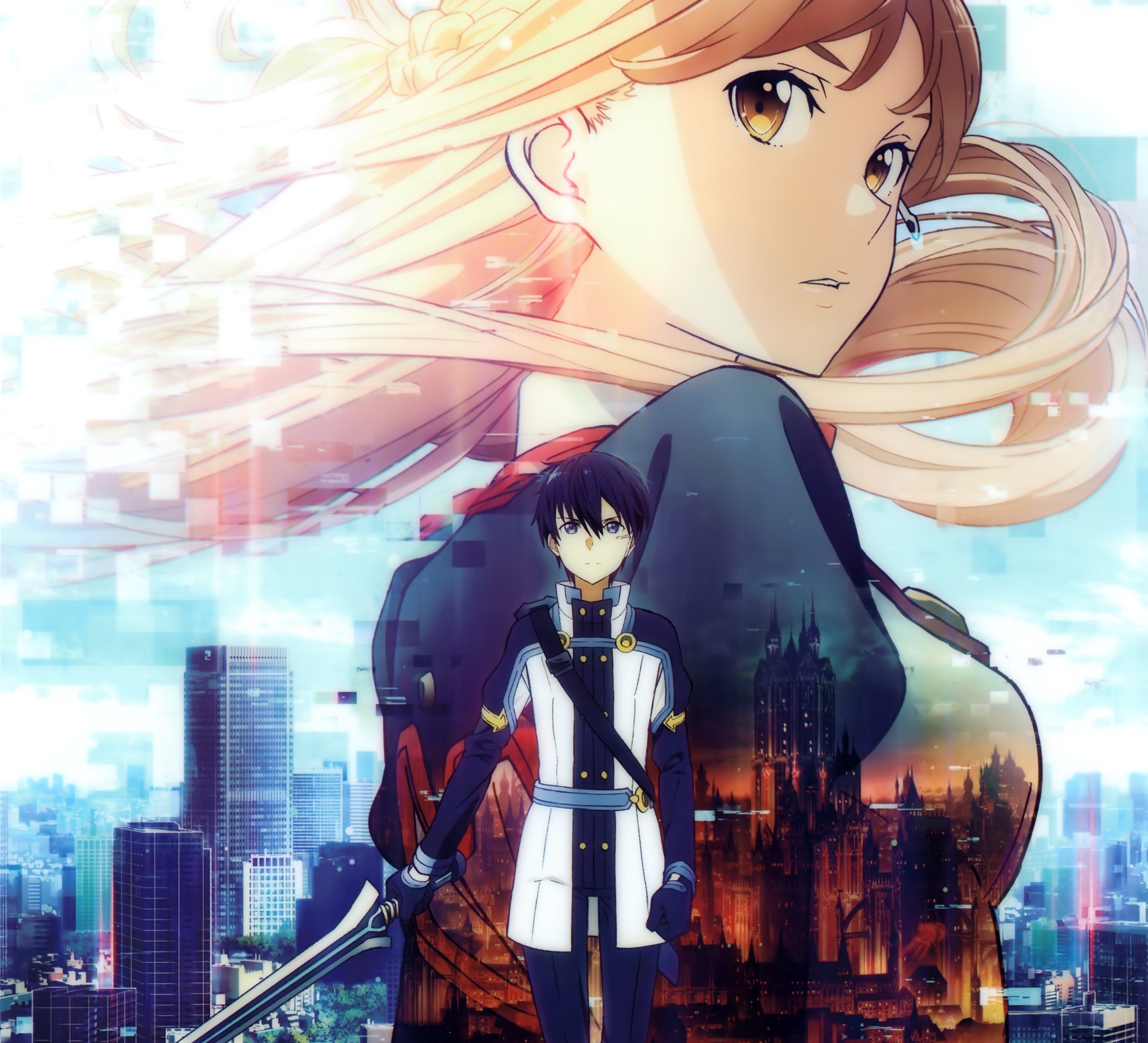 picture of sword art online movie ordinal scale. Sword art online wallpaper, Sword art online movie, Sword art online kirito