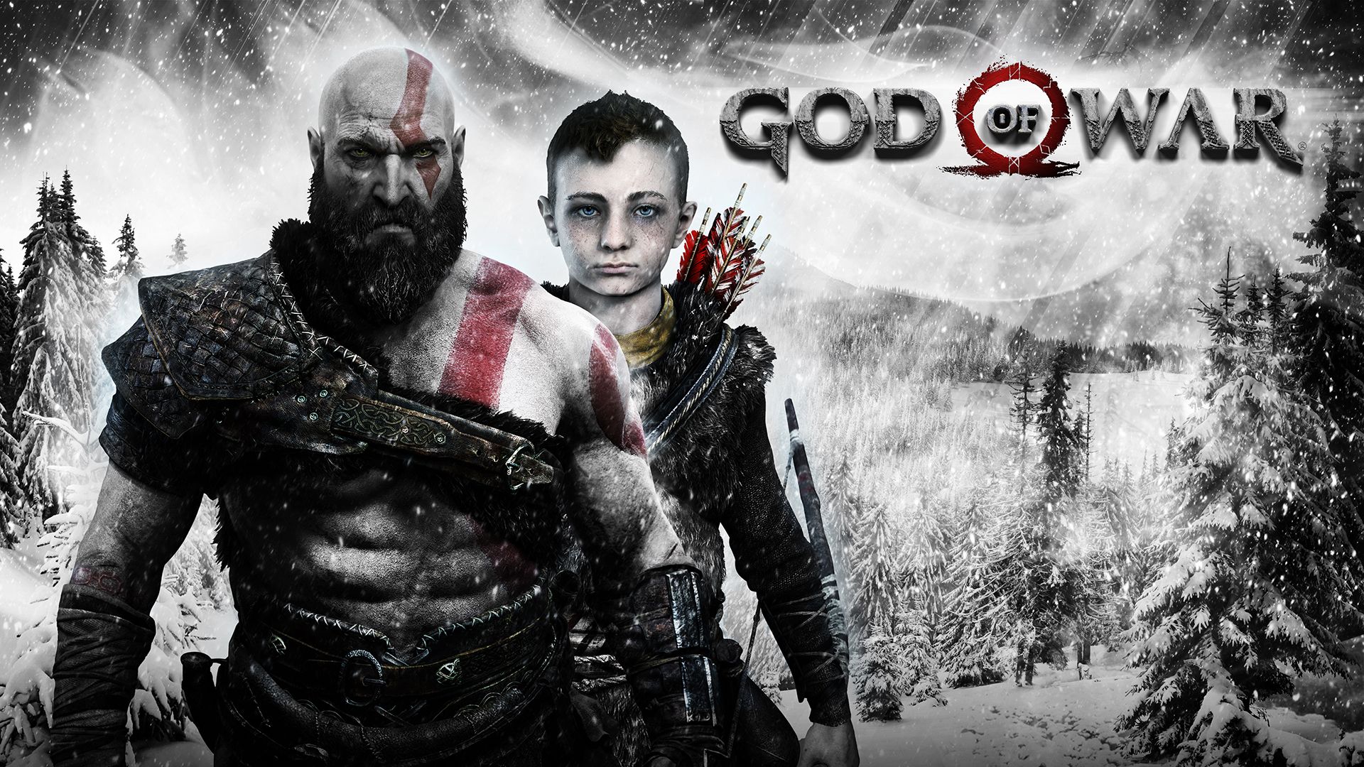 God of War, Game Kratos, Atreus Wallpaper