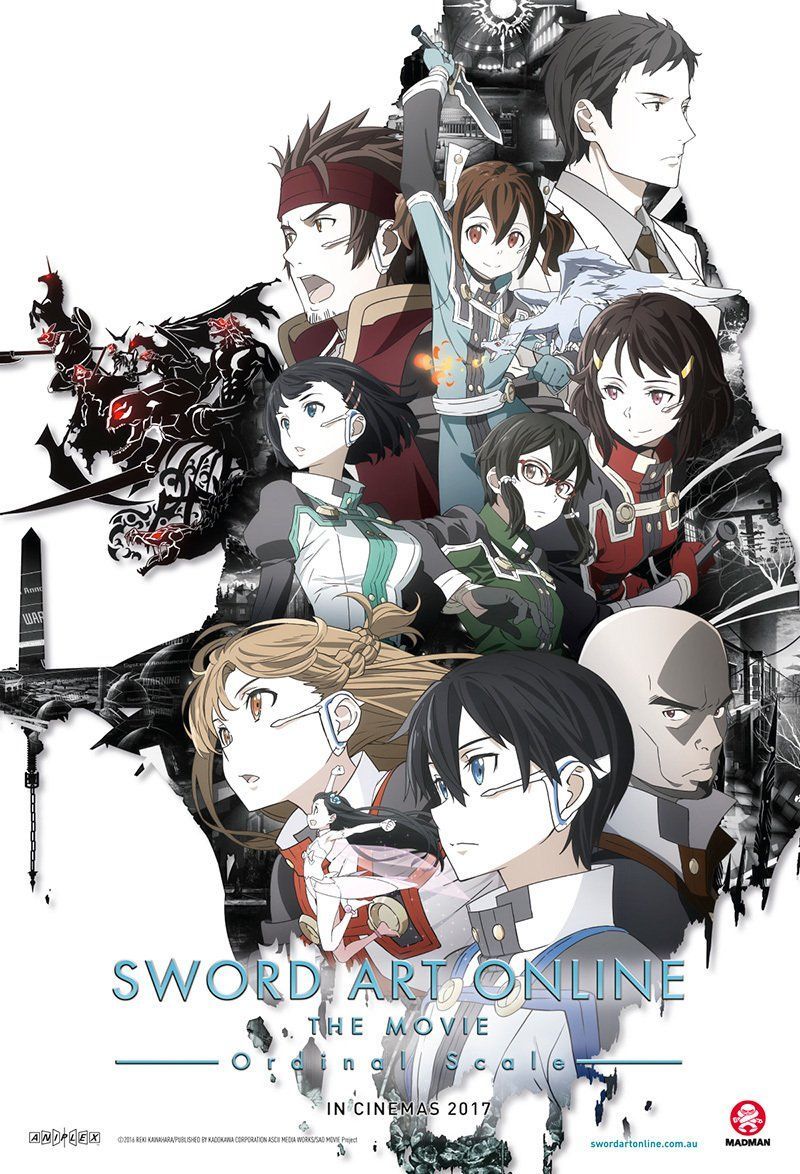 Sword Art Online Ordinal Scale. Sword art online movie, Sword art online wallpaper, Sword art
