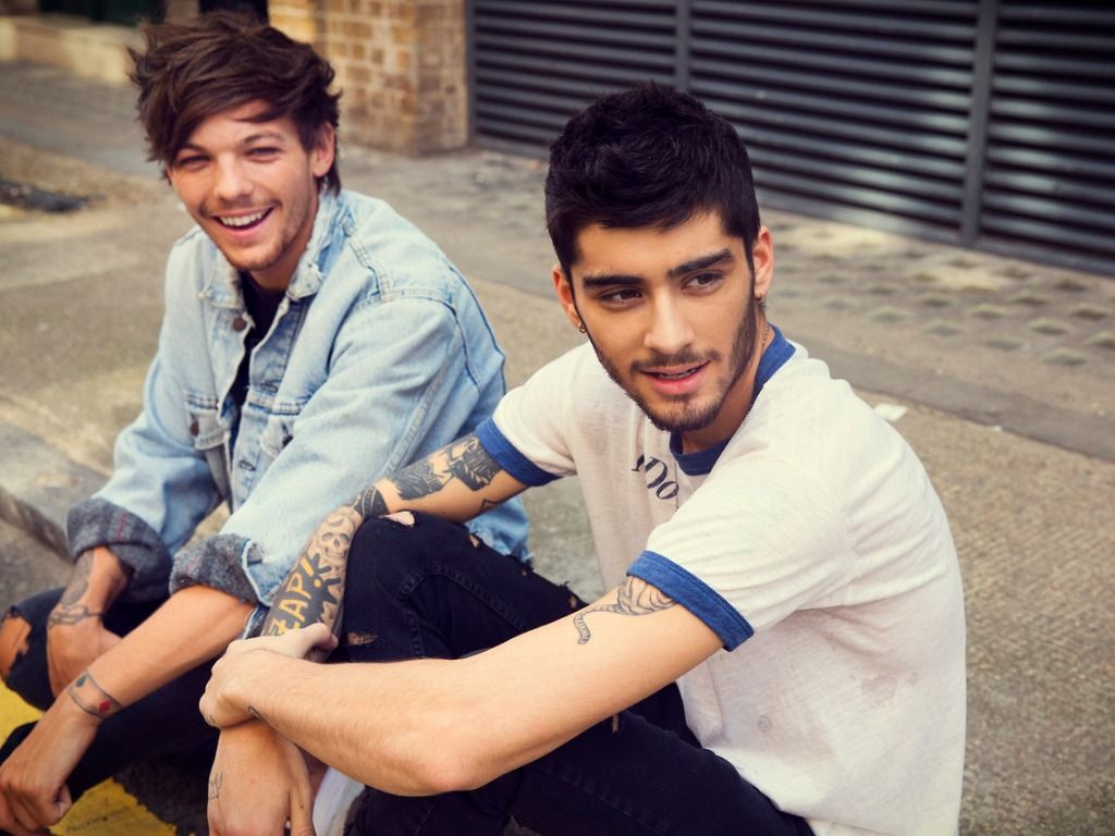 Louis and Zayn Memories ♡ direction wallpaper