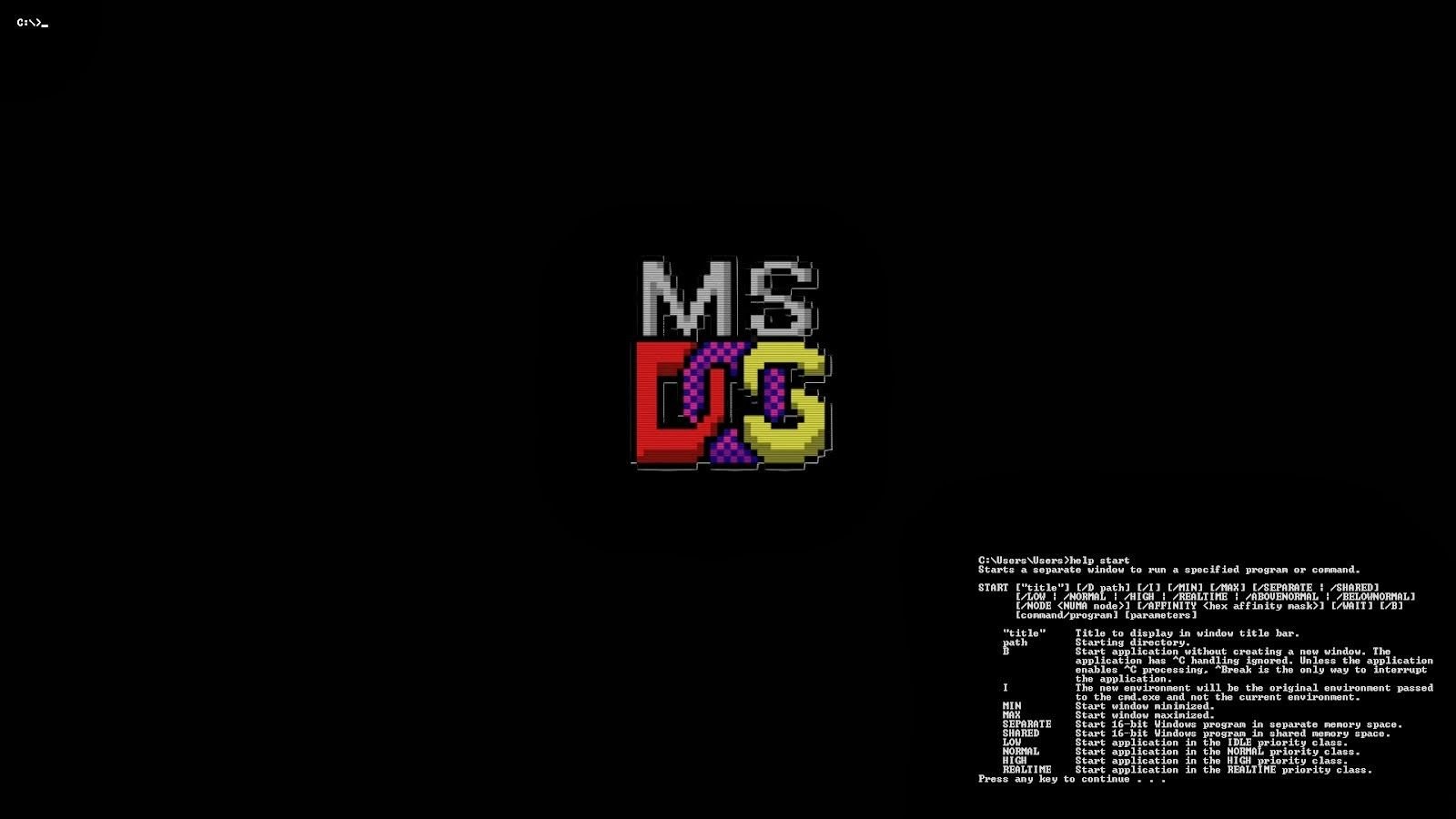 Ms Dos Wallpapers Wallpaper Cave