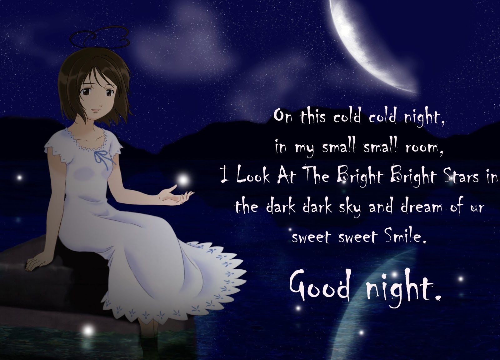 Good Night Sweet Dreams Wishes HD Wallpaper and Quotes Download Free. Romantic good night, Good night messages, Good night quotes