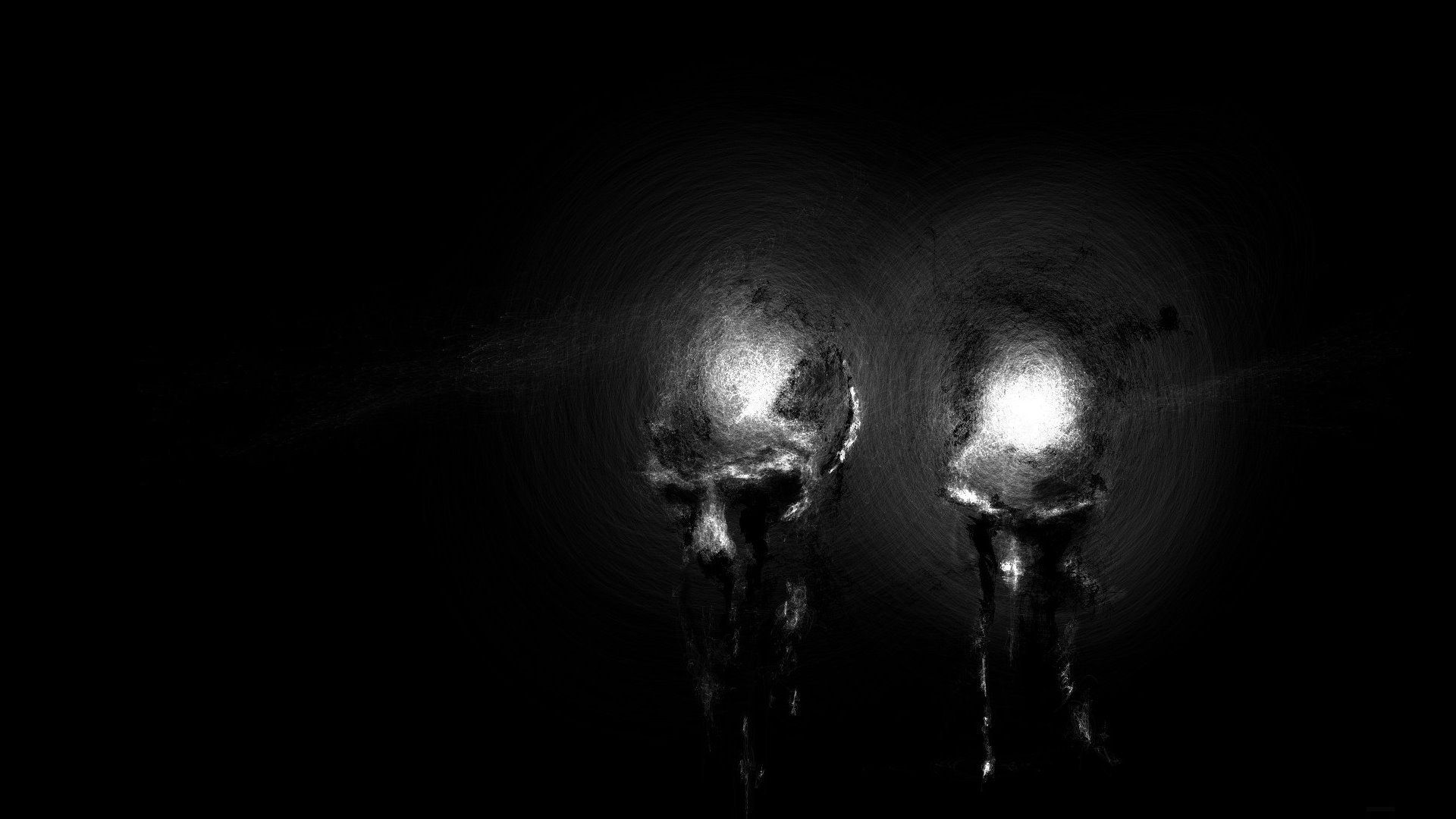 dark, Face, , Dark, Skull Wallpaper HD / Desktop and Mobile Background
