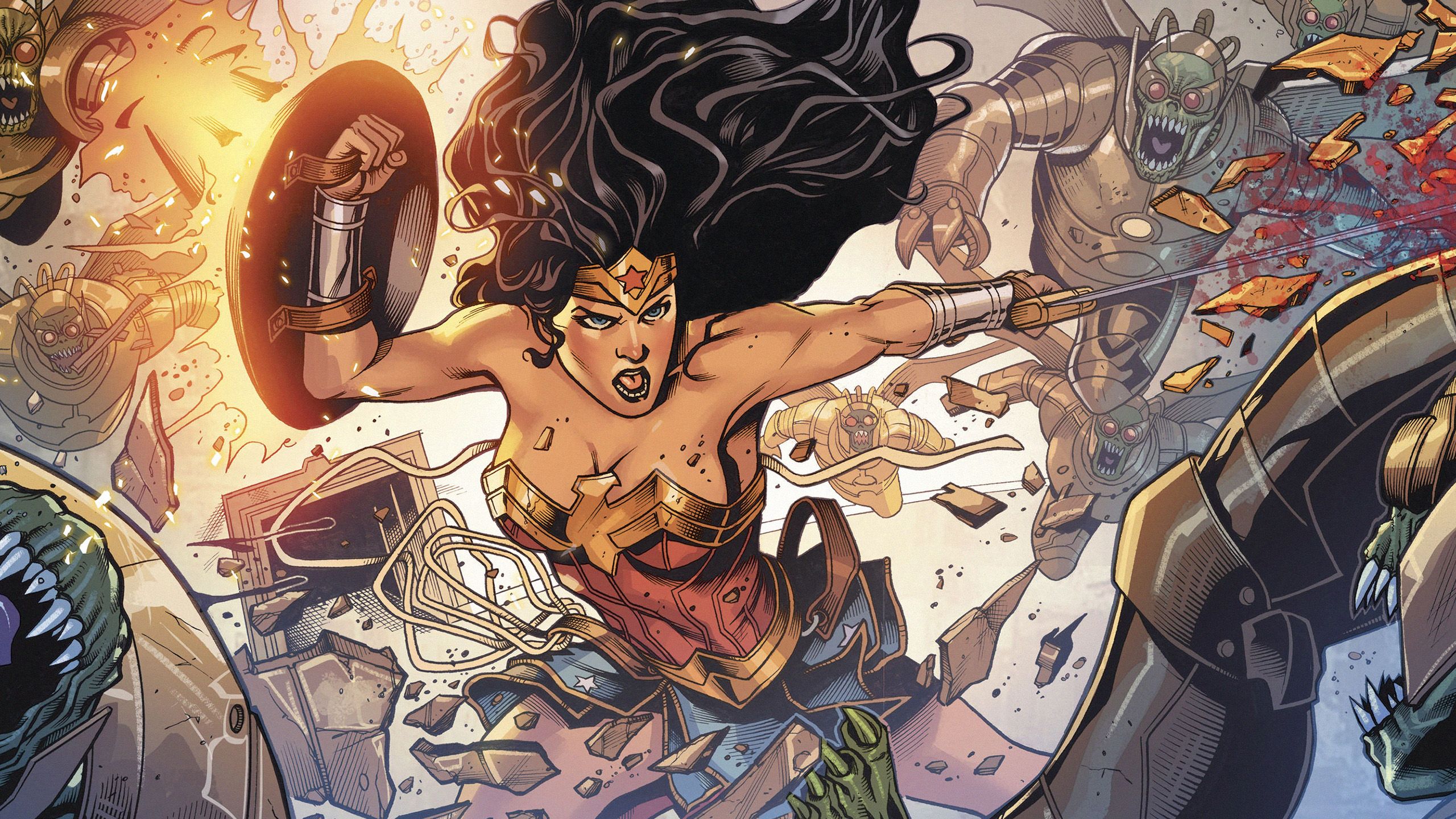 Wonder Woman Comic Wallpaper