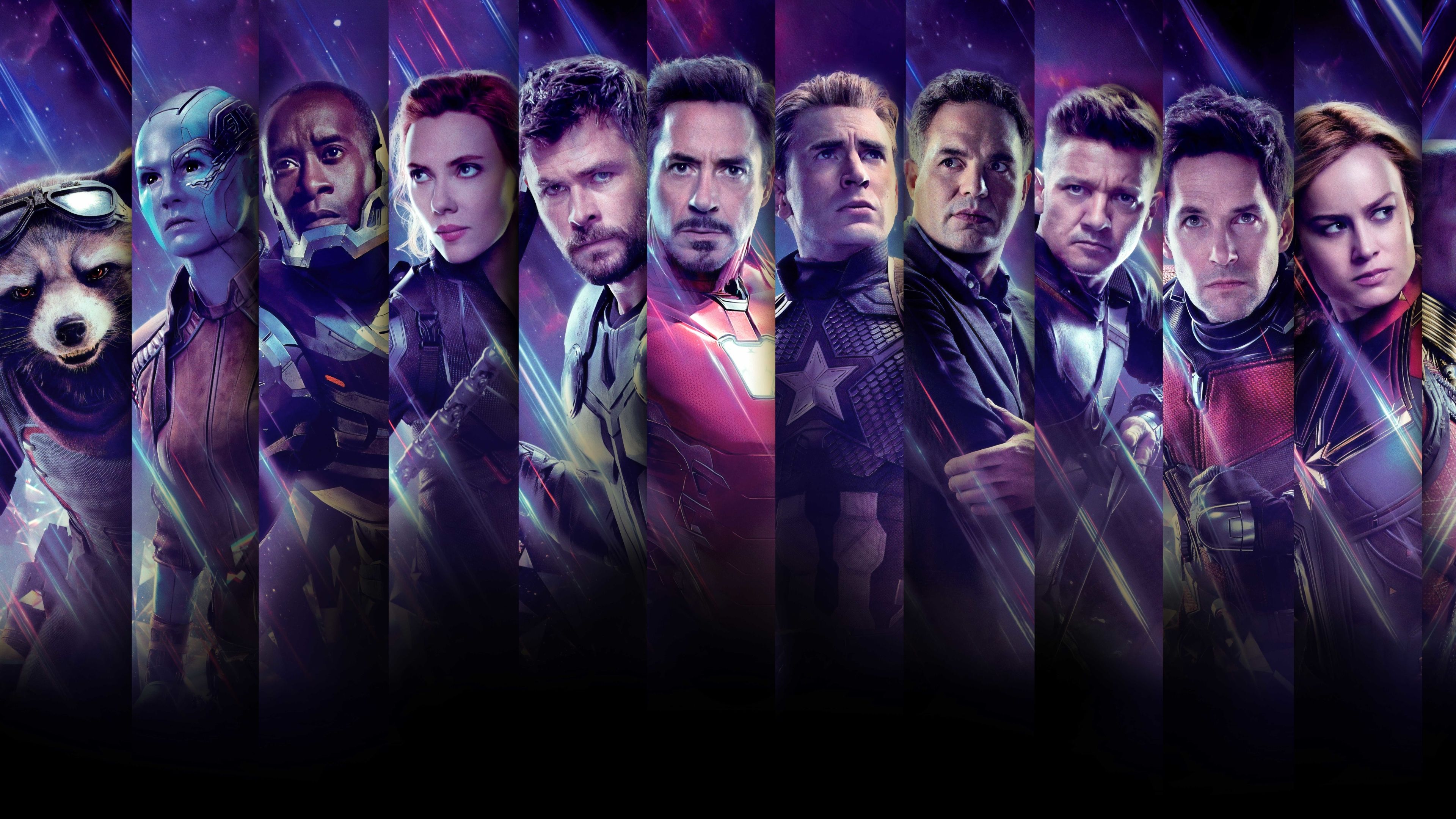 Avengers Endgame All Superhero Characters 4K Wallpaper, HD Movies 4K Wallpaper, Image, Photo and Background