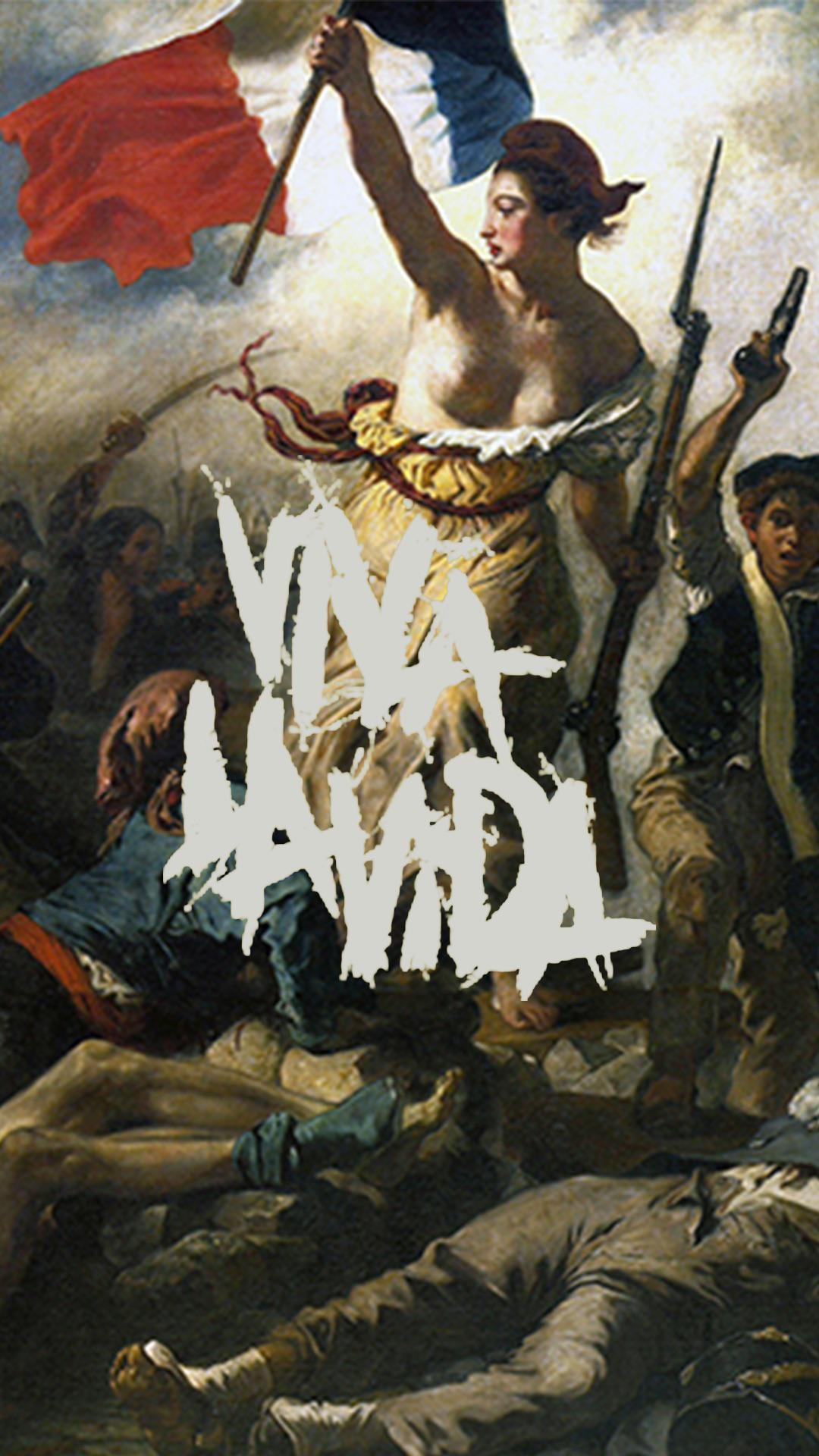 A Viva La Vida iPhone wallpaper