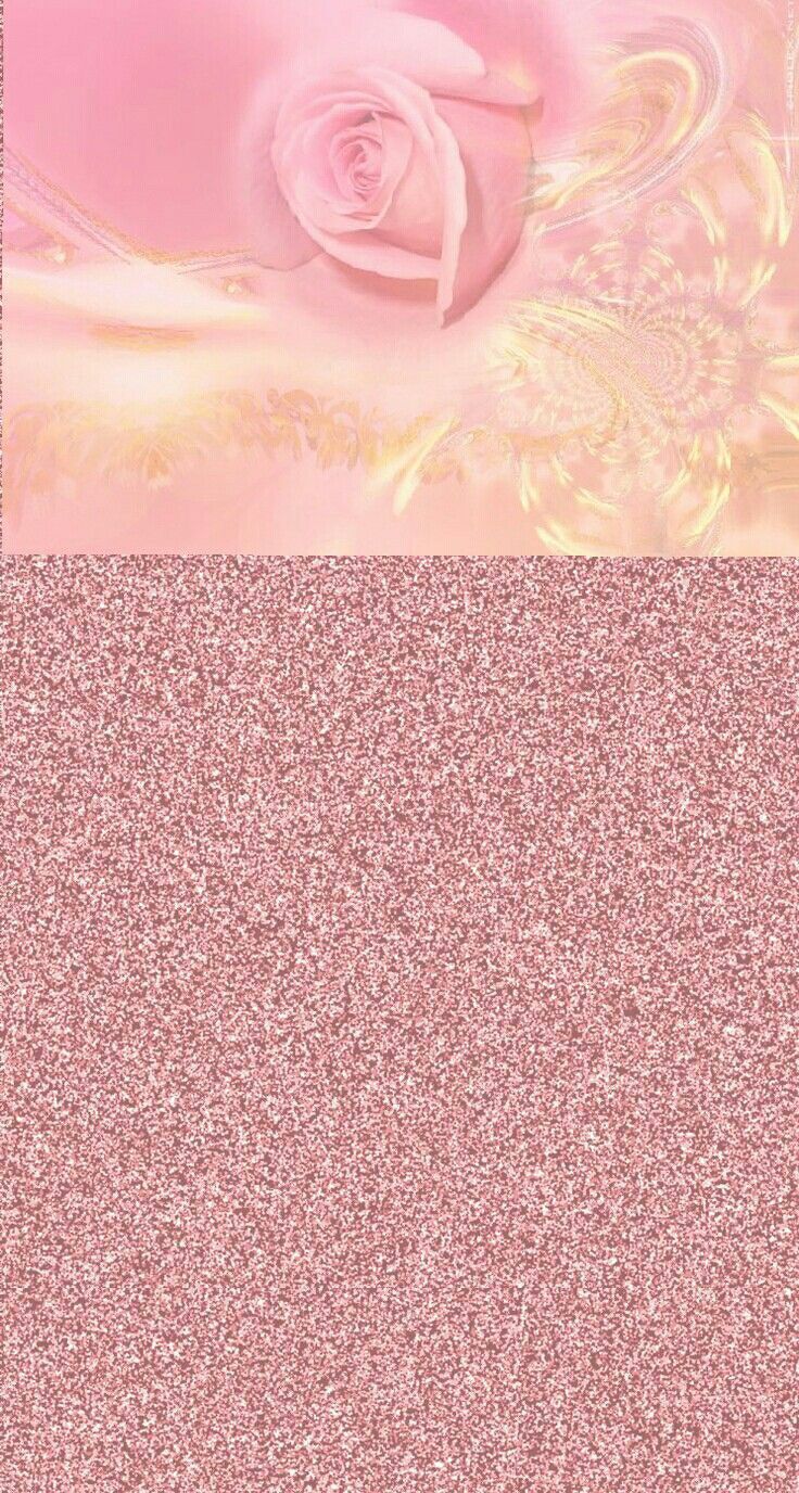 Rose Gold Pink Gold iPhone Floral, Download Wallpaper