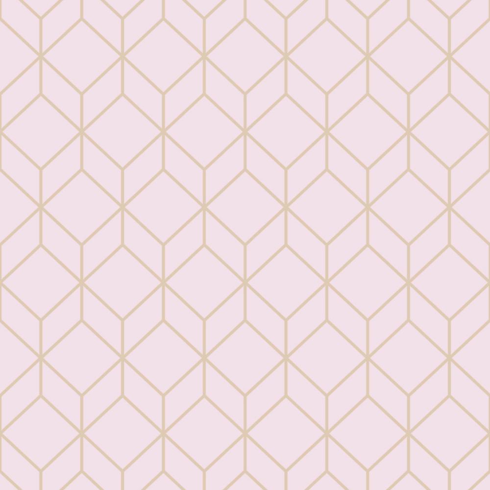 Graham & Brown Myrtle Geo Vinyl Strippable Wallpaper (Covers 56 sq. ft.)-104122 Home Depot
