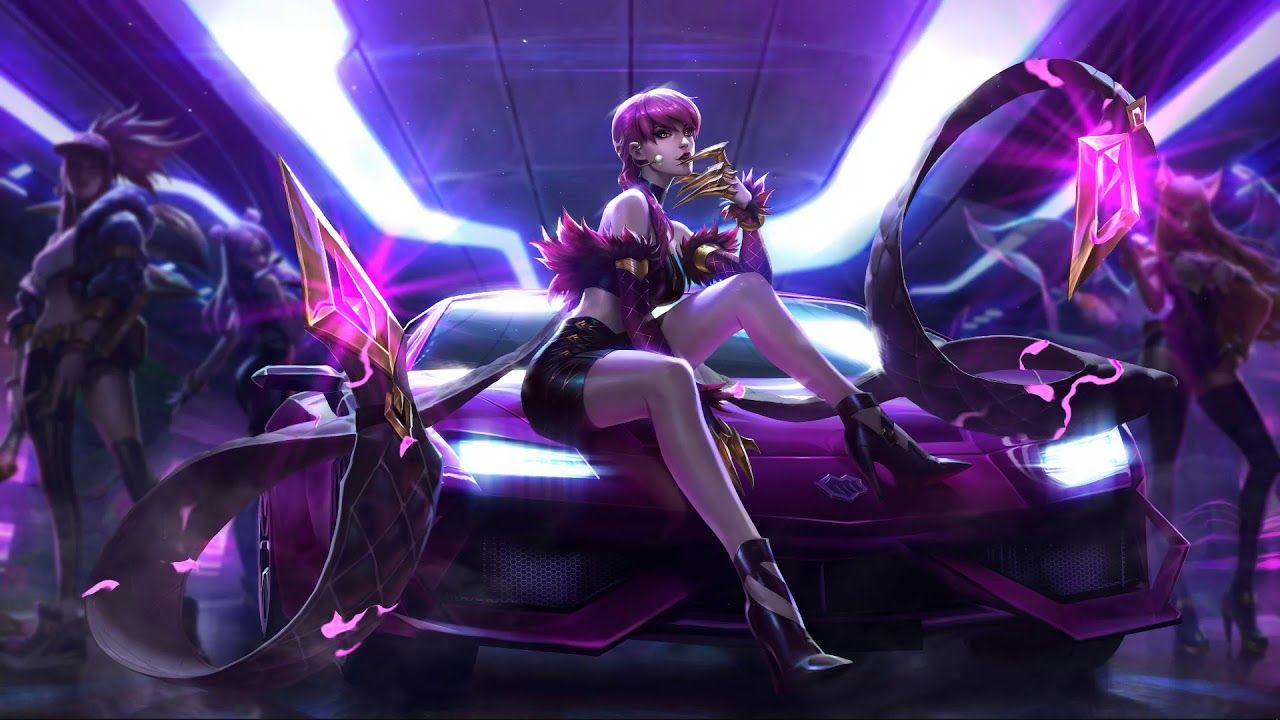 Kda Evelyn Lol Wallpapers Wallpaper Cave 2719