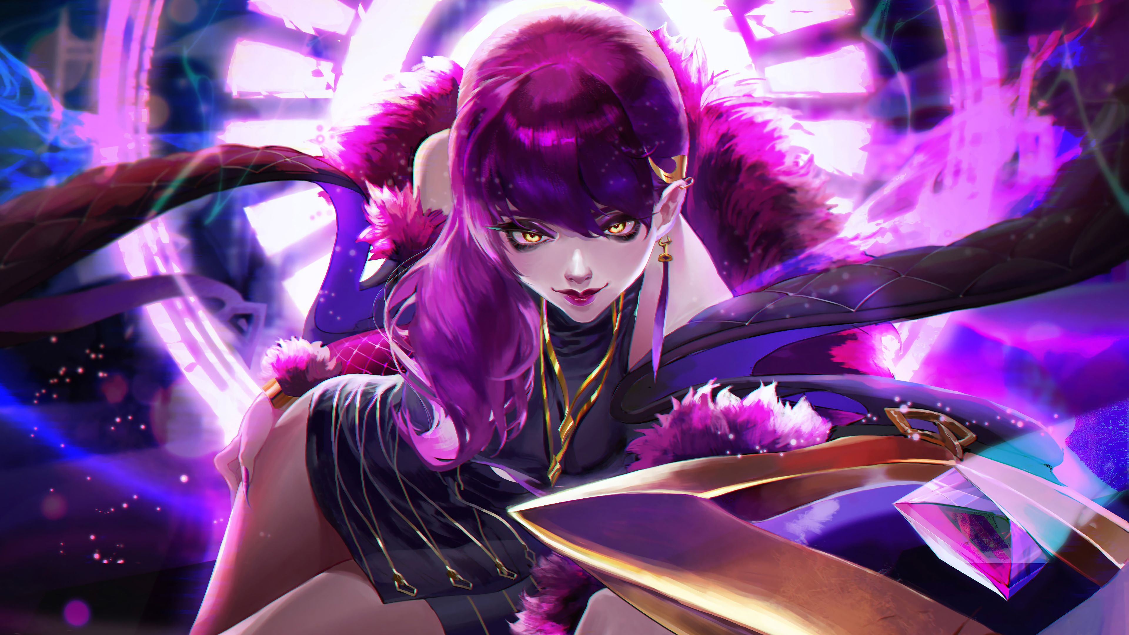 Kda Evelyn Lol Wallpapers Wallpaper Cave 6819