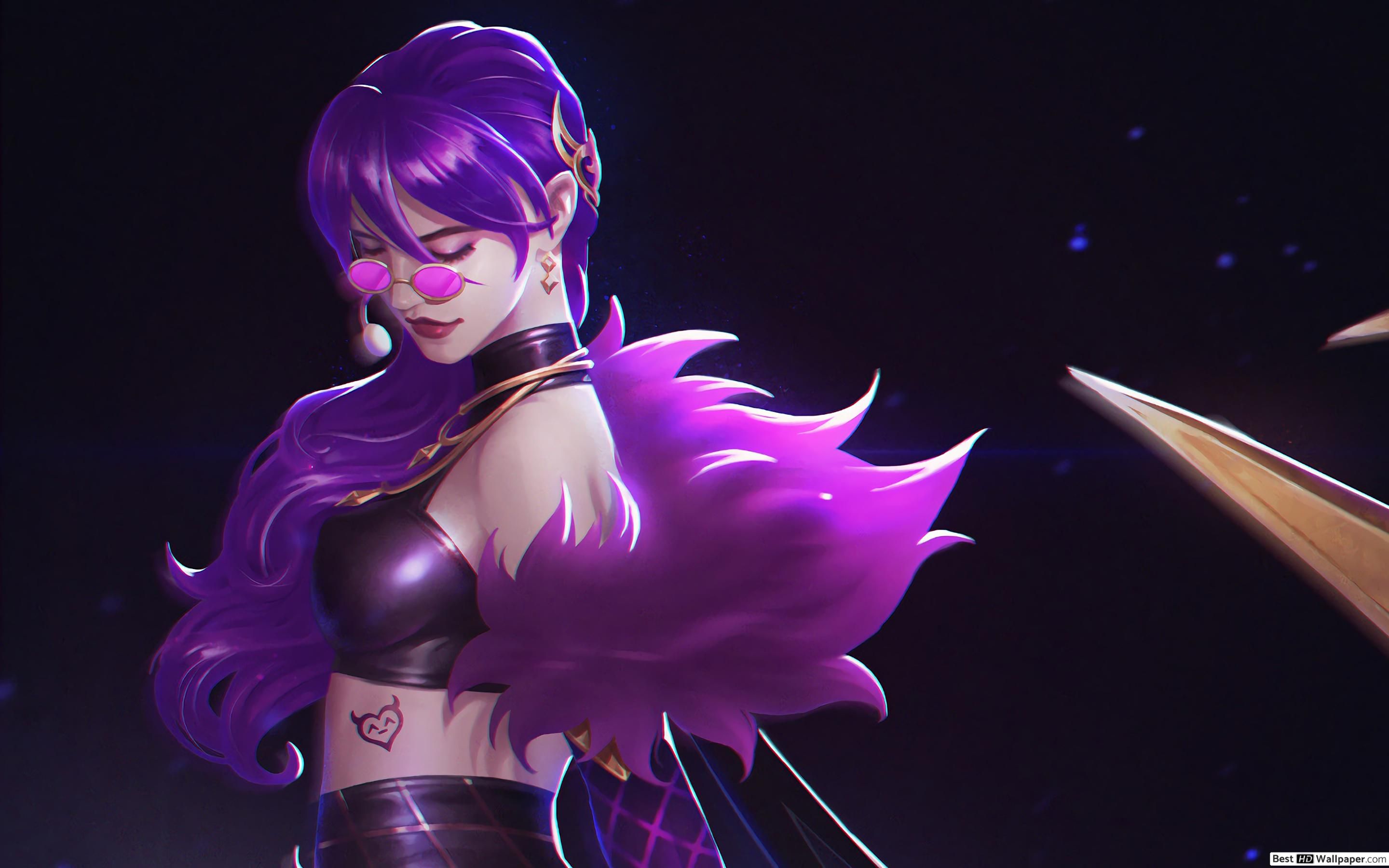 League Of Legends (LOL) DA Evelynn HD Wallpaper Download